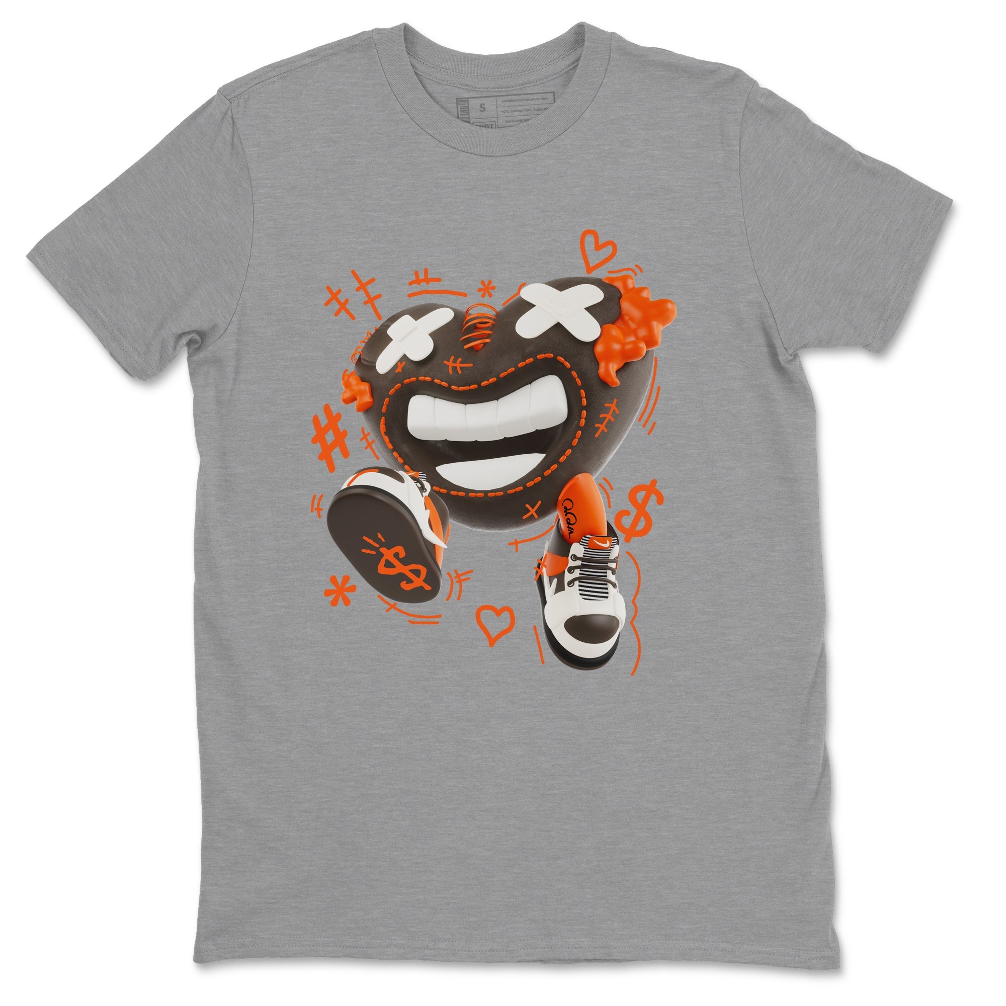 Dunk Red Panda shirt to match jordans Walk In Love sneaker tees Nike Dunk LowRed Panda Drip Gear Zone Unisex Heather Grey 2 T-Shirt