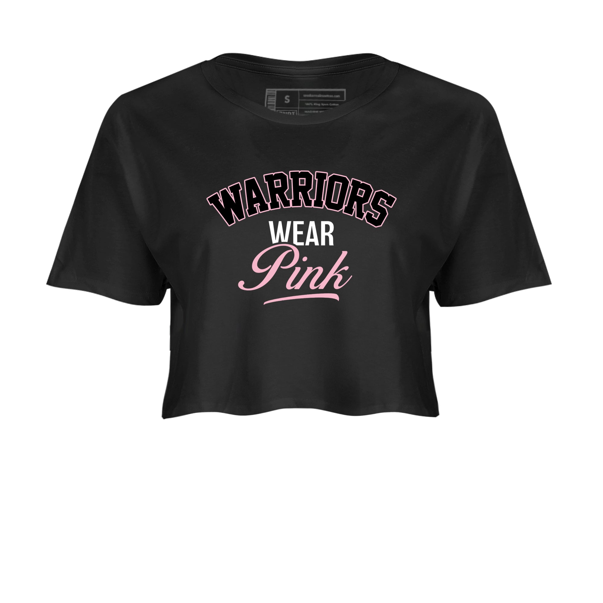 Sneaker Threads  Sneaker Tees To Match Air Jordan 5 Medium Soft Pink  Warriors Wear Pink Crop Tee Black 2. Perfect for Jordan releases 2025 colorways.