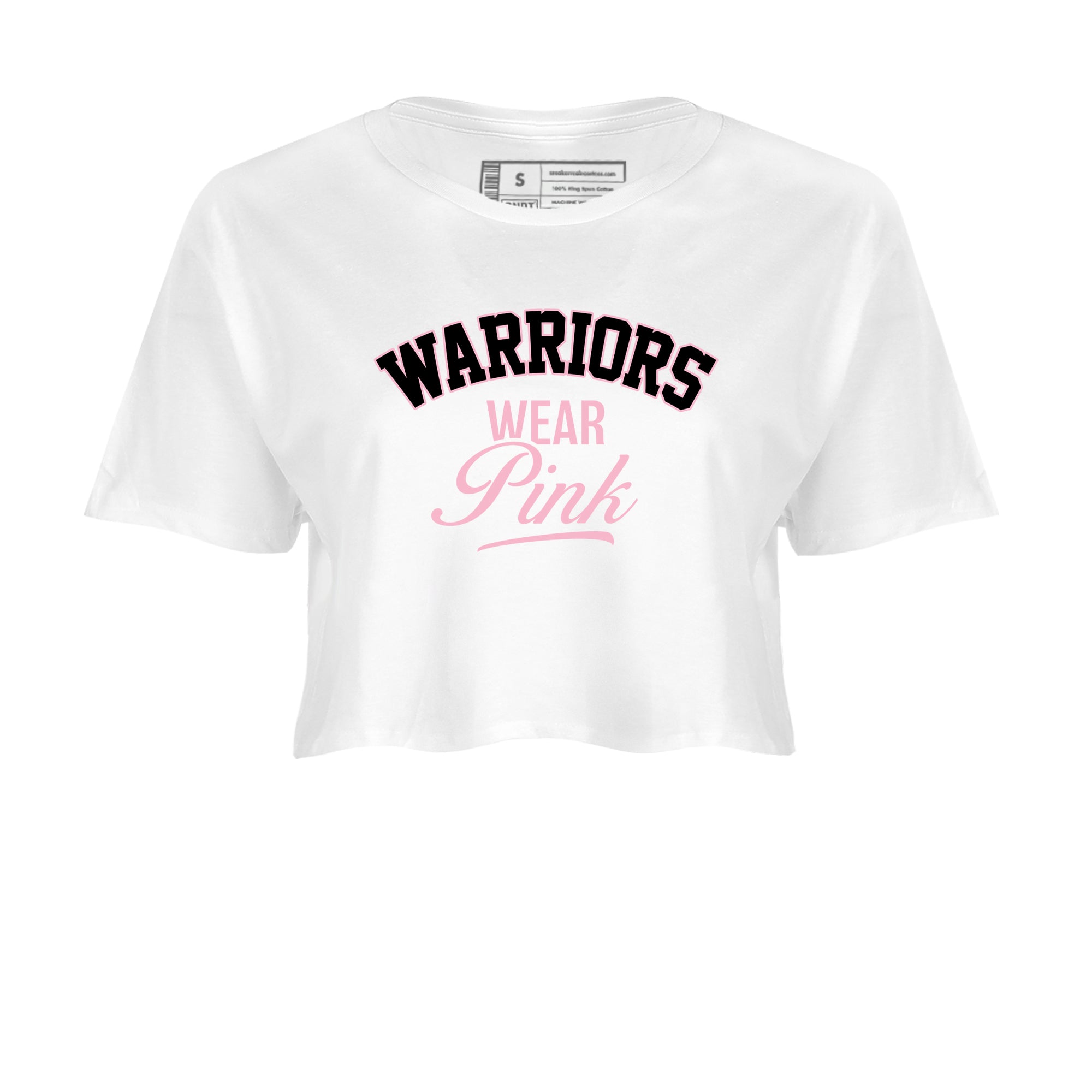 Sneaker Threads  Sneaker Tees To Match Air Jordan 5 Medium Soft Pink  Warriors Wear Pink Crop Tee White 2. Perfect for Jordan releases 2025 colorways.