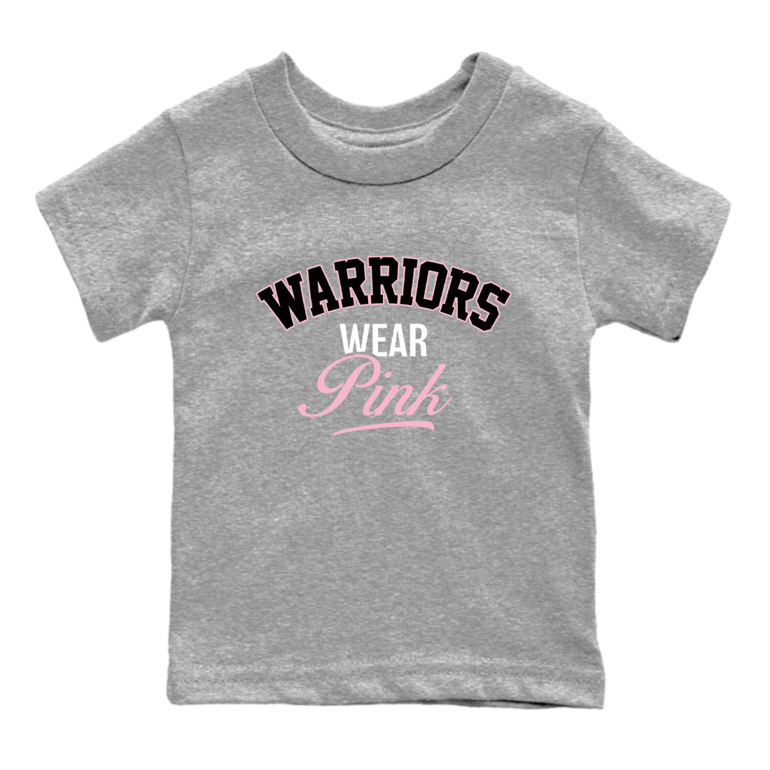 Sneaker Threads  Sneaker Tees To Match Air Jordan 5 Medium Soft Pink  Warriors Wear Pink Youth Graphic Tee Heather Grey 2. Perfect for Jordan releases 2025 colorways.