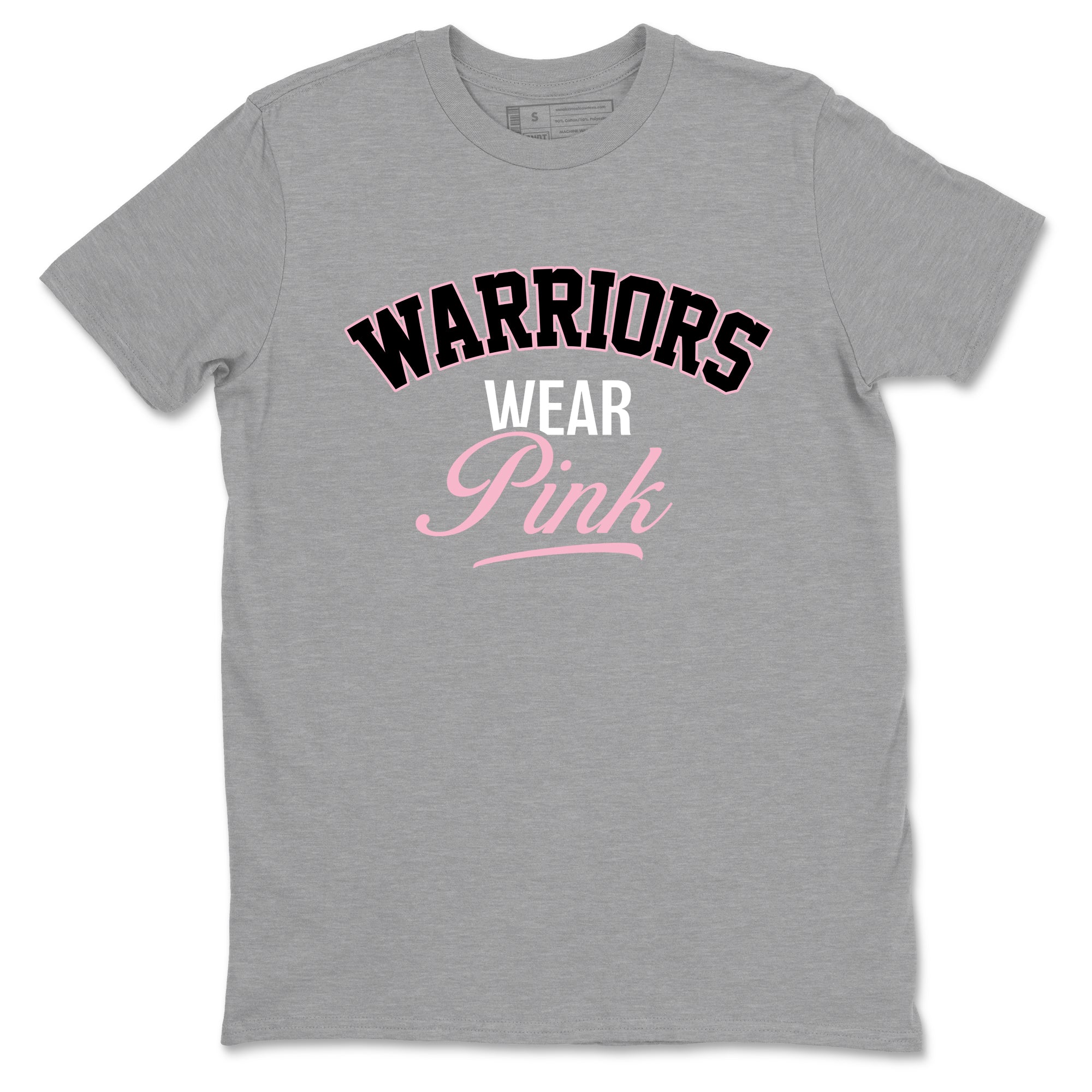 Sneaker Threads  Sneaker Tees To Match Air Jordan 5 Medium Soft Pink  Warriors Wear Pink Graphic Tee Heather Grey 2. Perfect for Jordan releases 2025 colorways.