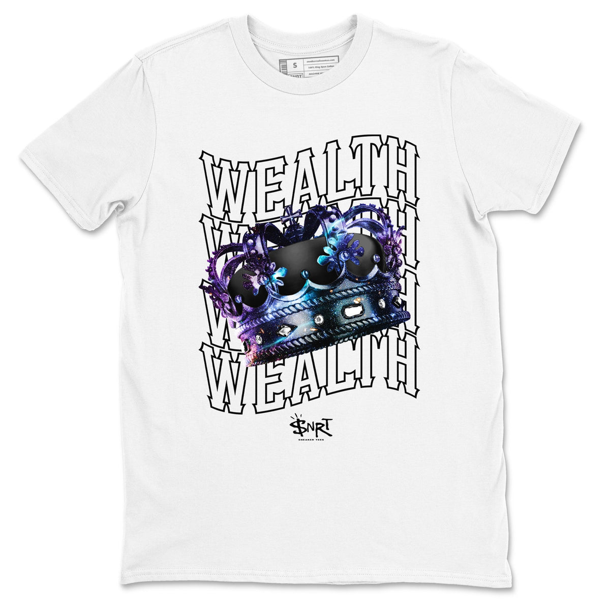 Foams One Galaxy shirts to match jordans Wealth sneaker match tees Air Foamposite One Galaxy match shoes to clothes Drip Gear Zone unisex cotton White 2 shirts