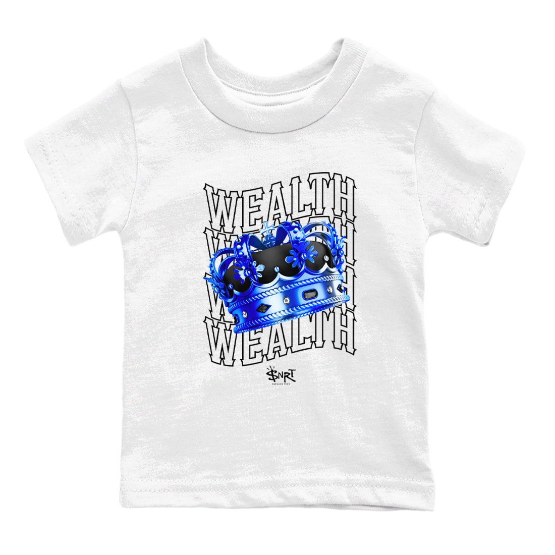 Foams One Royal shirts to match jordans Wealth sneaker match tees Air Foamposite One Royal match shoes to clothes Drip Gear Zone Youth Baby White 2 tee