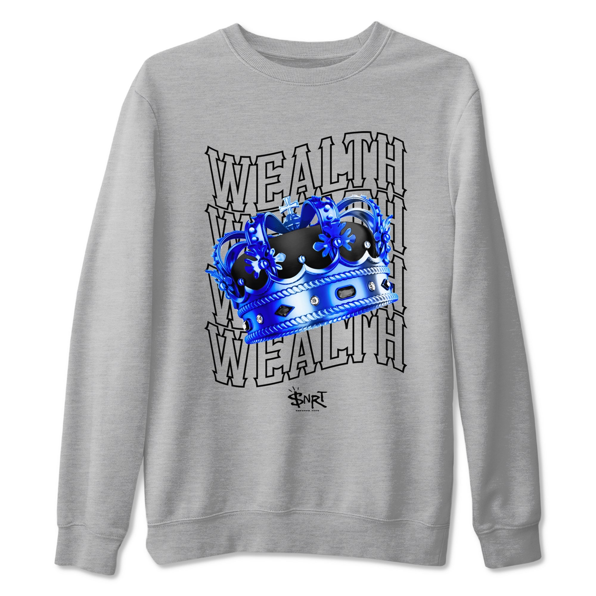 Foams One Royal shirts to match jordans Wealth sneaker match tees Air Foamposite One Royal match shoes to clothes Drip Gear Zone unisex cotton Heather Grey 2 shirts