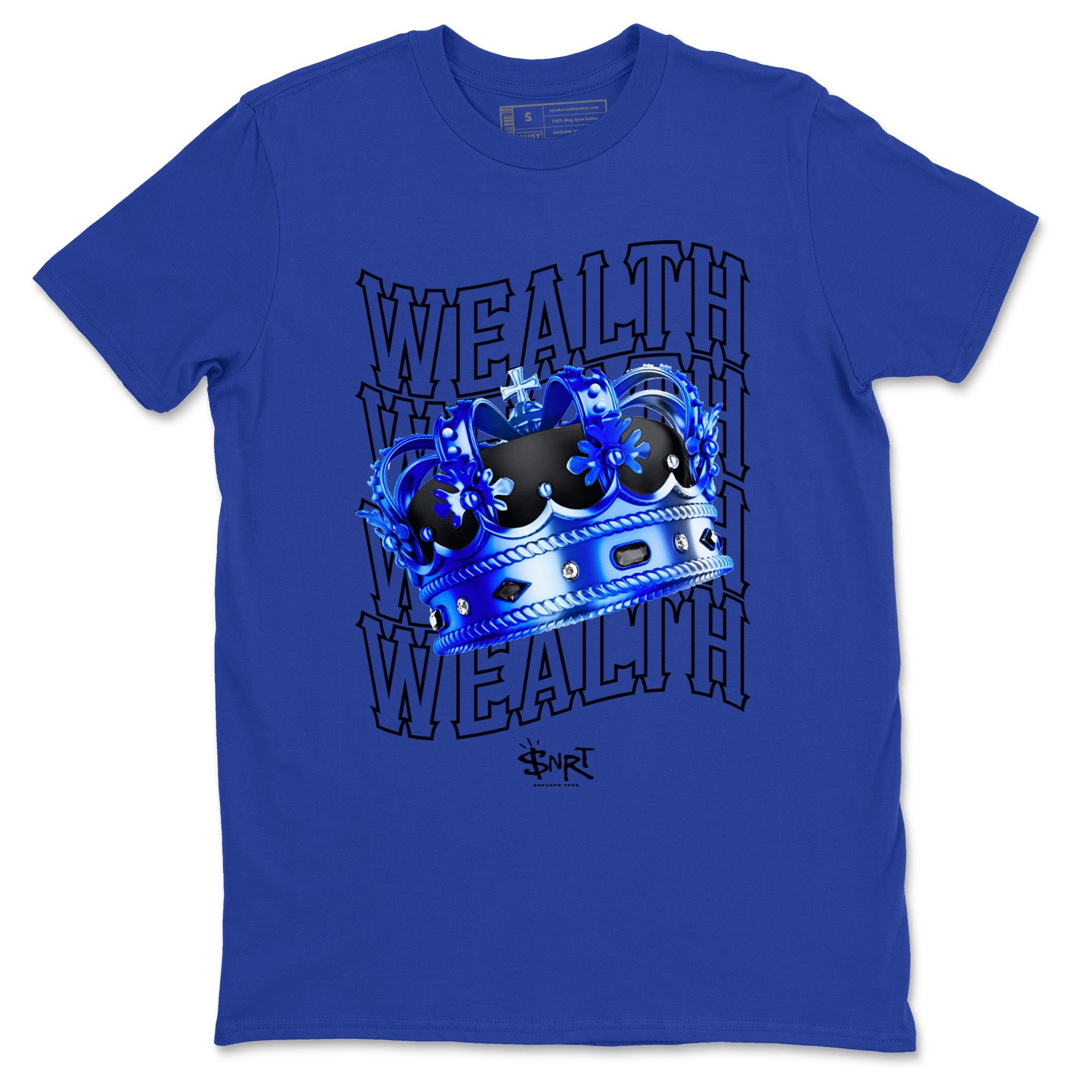 Foams One Royal shirts to match jordans Wealth sneaker match tees Air Foamposite One Royal match shoes to clothes Drip Gear Zone unisex cotton Royal Blue 2 shirts