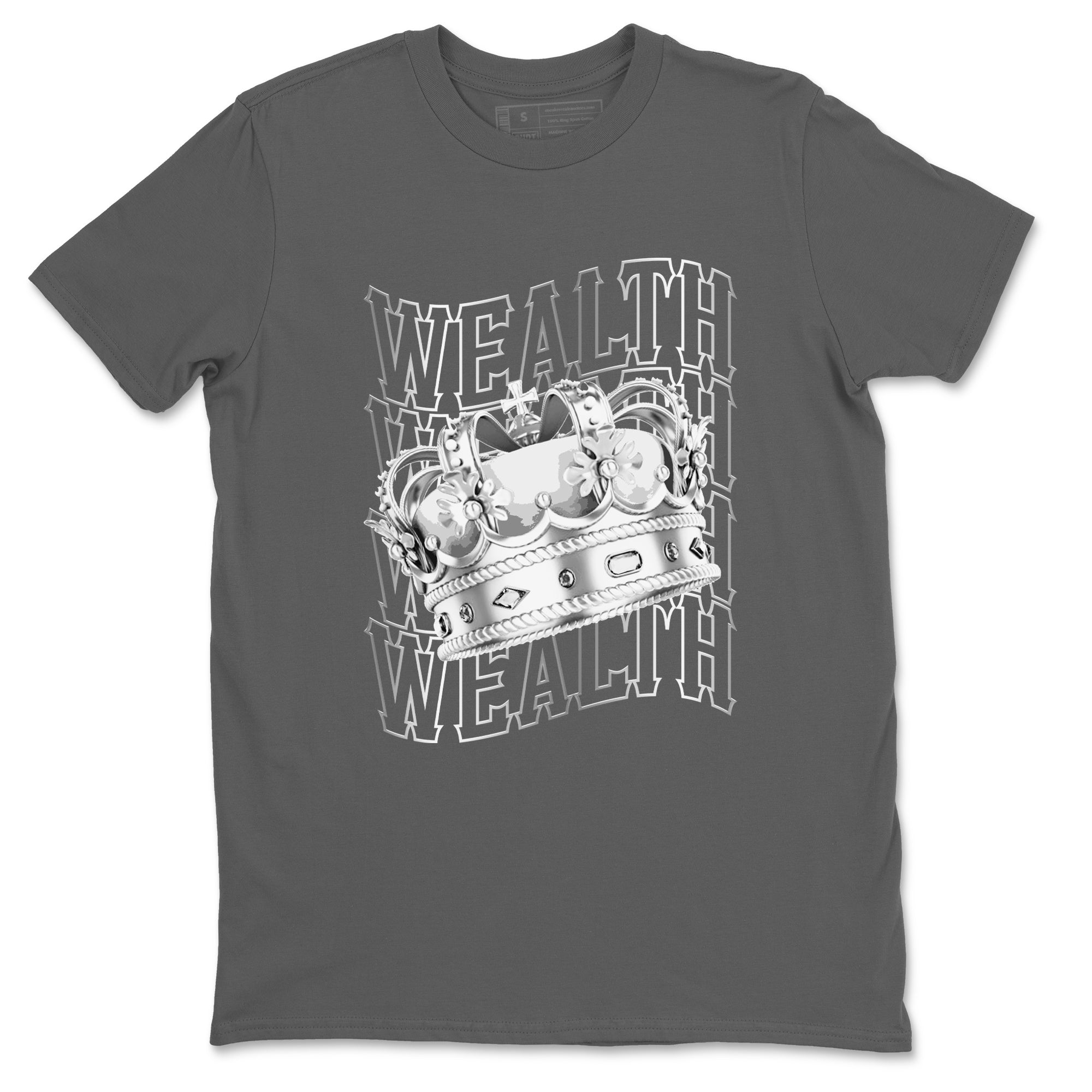 Air Jordan 1 Gift Giving Silver shirts to match jordans Wealth sneaker match tees Air Jordan 1 Gift Giving Drip Gear Zone streetwear brand Cool Grey 2 unisex cotton tee