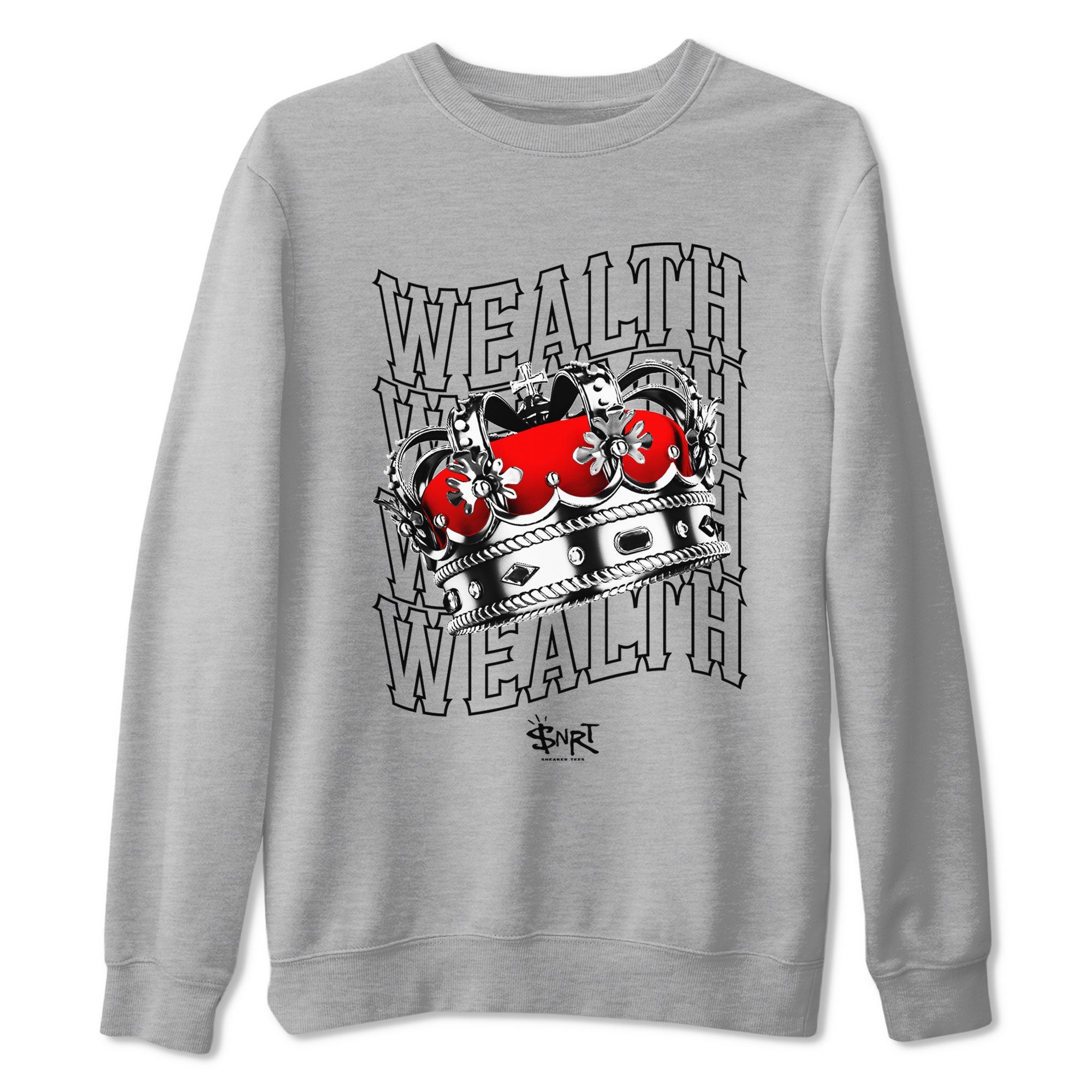Air Jordan 1 Retro High OG Satin Bred shirt to match jordans Wealth sneaker release tees Air Jordan 1 Satin Bred Drip Gear Zone Unisex Streetwear Clothing Heather Grey 2 T-Shirt