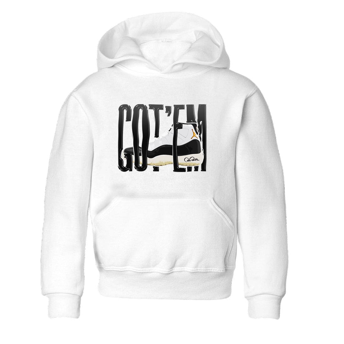 Air Jordan 11 Gratitude shirt to match jordans Wiggling Gotem sneaker tees AJ11 Gratitude Drip Gear Zone Baby Toddler White 2 T-Shirt