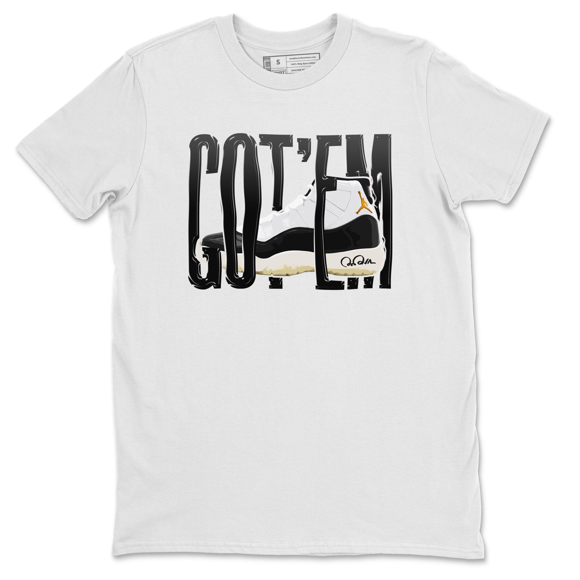 Air Jordan 11 Gratitude shirt to match jordans Wiggling Gotem sneaker tees AJ11 Gratitude Drip Gear Zone Unisex White 2 T-Shirt