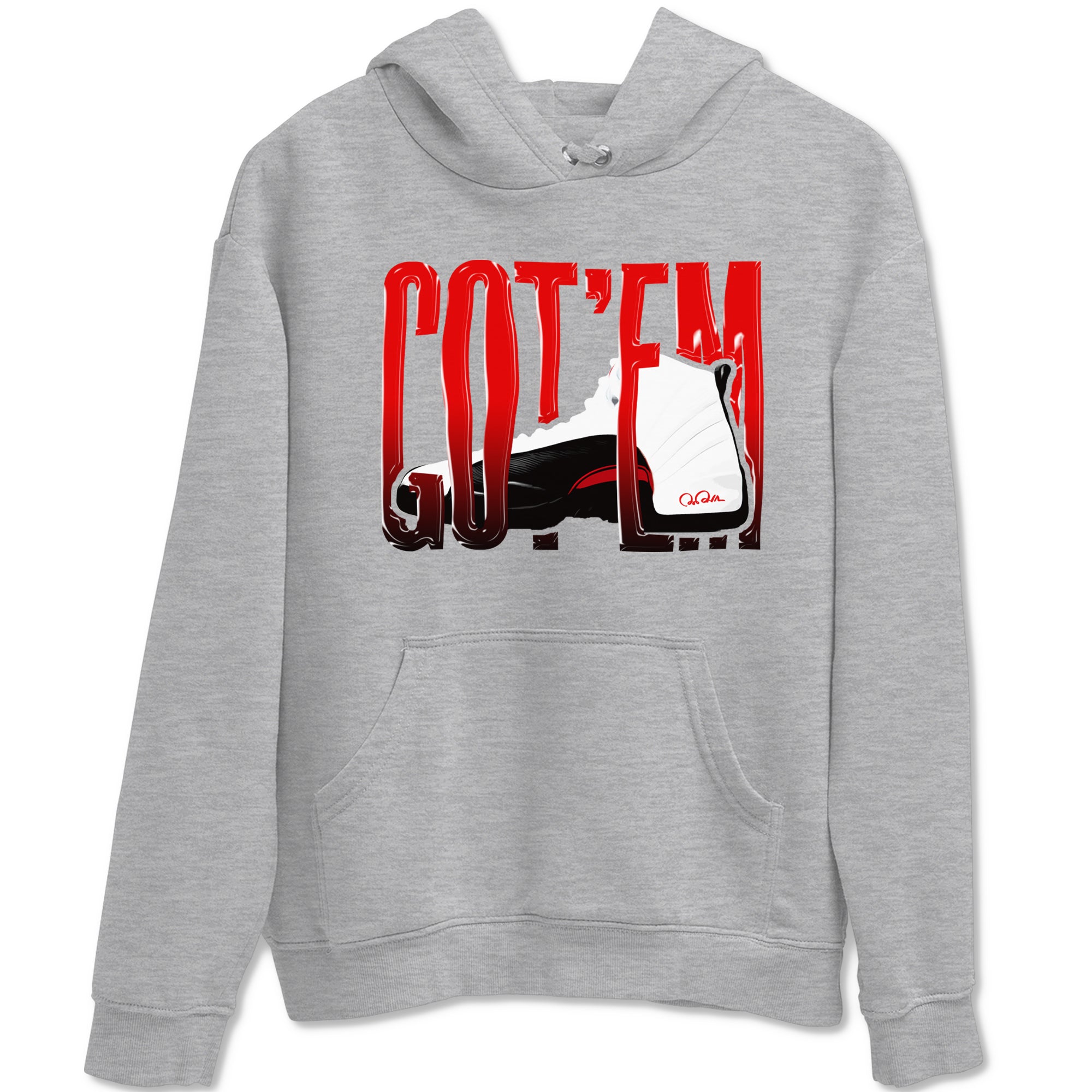 12s Taxi Flip shirts to match jordans Wiggling Gotem sneaker match tees Air Jordan 12 Taxi Flip Drip Gear Zone streetwear brand Heather Grey 2 unisex cotton tee
