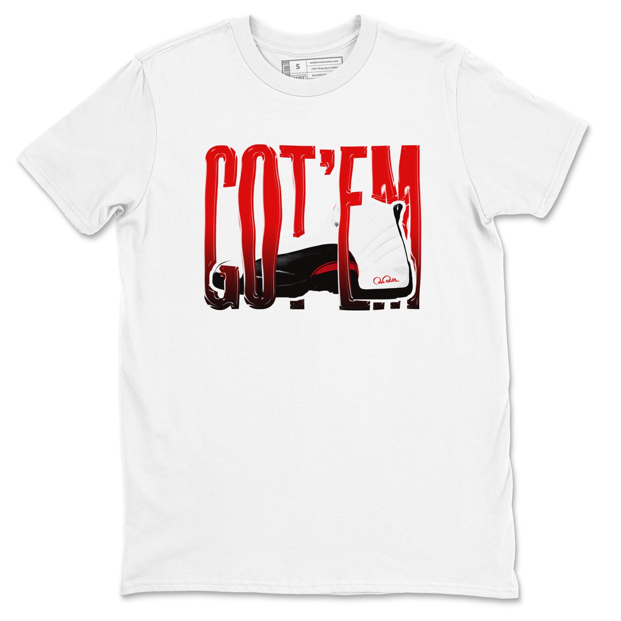 12s Taxi Flip shirts to match jordans Wiggling Gotem sneaker match tees Air Jordan 12 Taxi Flip Drip Gear Zone streetwear brand White 2 unisex cotton tee