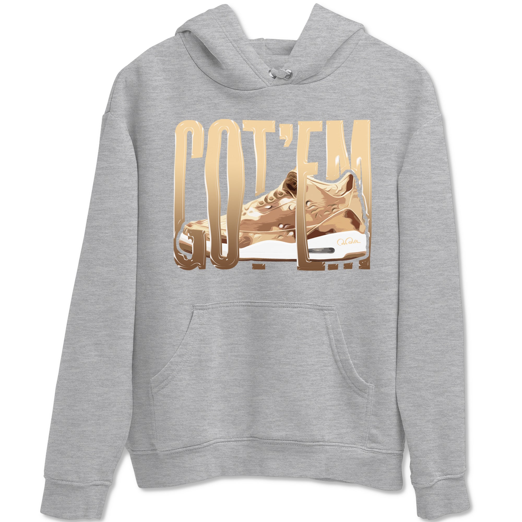 AJ3 Desert Camo shirts to match jordans Wiggling Gotem sneaker match tees Air Jordan 3 Desert Camo Drip Gear Zone streetwear brand Heather Grey 2 unisex cotton tee