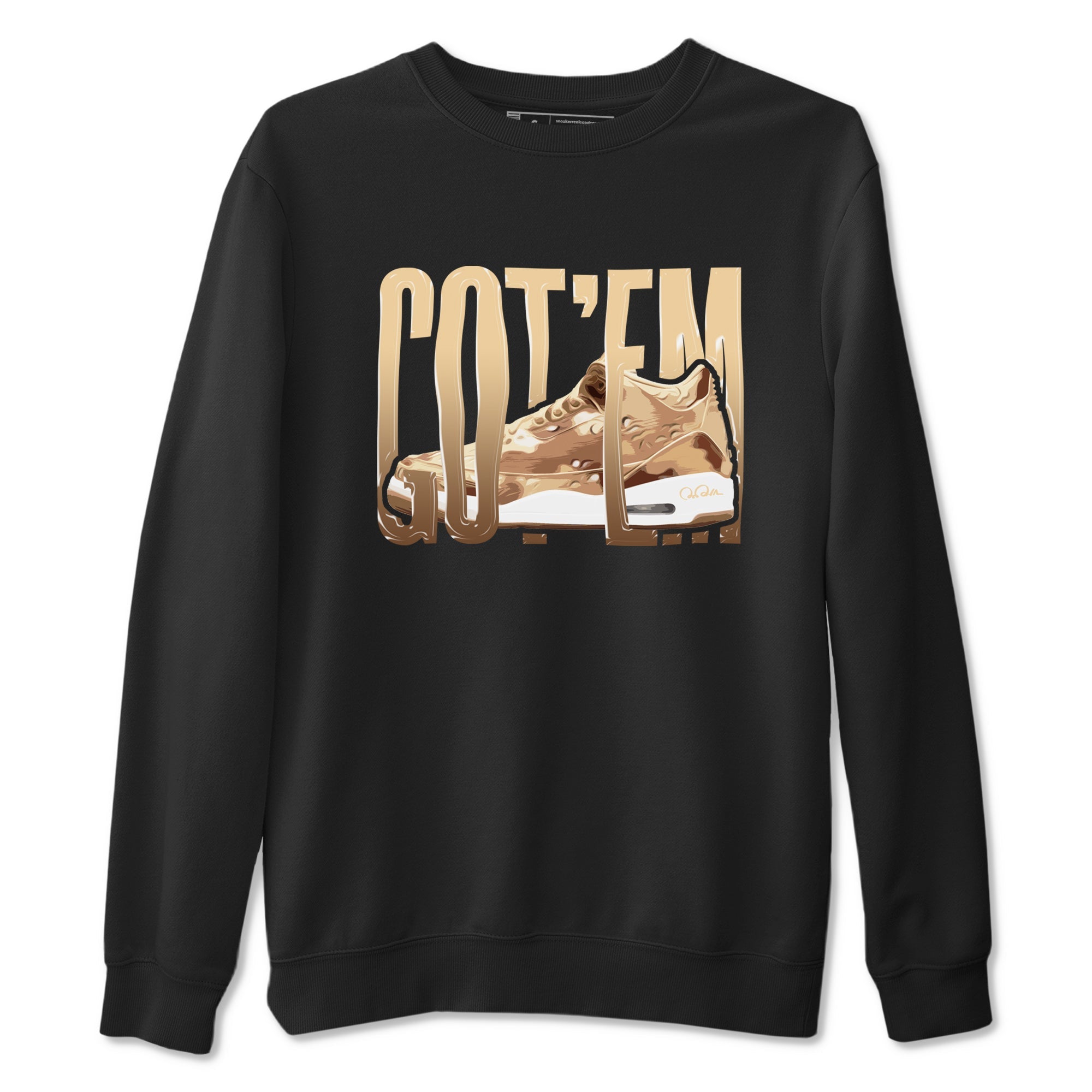 AJ3 Desert Camo shirts to match jordans Wiggling Gotem sneaker match tees Air Jordan 3 Desert Camo Drip Gear Zone streetwear brand Black 2 unisex cotton tee