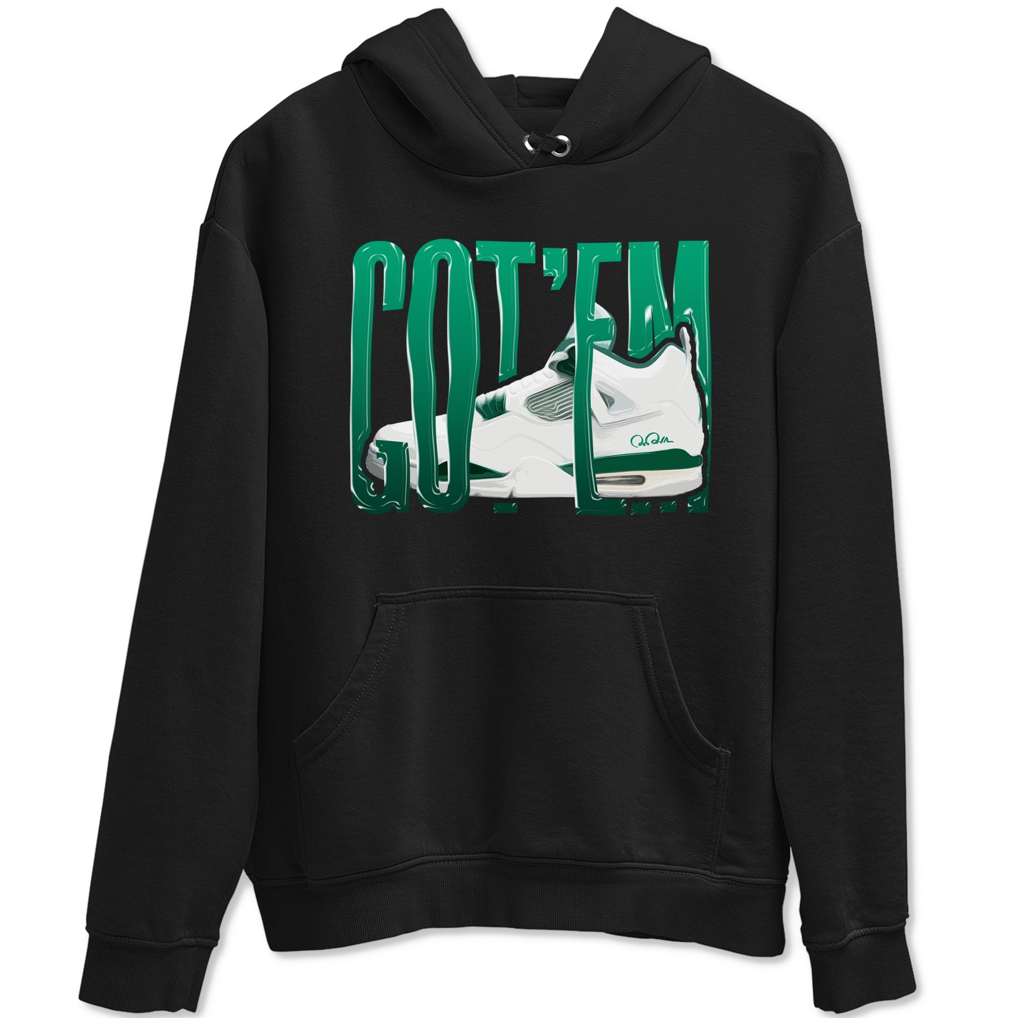 4s Oxidized Green shirts to match jordans Wiggling Gotem sneaker match tees Air Jordan 4 Oxidized Green Drip Gear Zone streetwear brand Black 2 unisex cotton tee