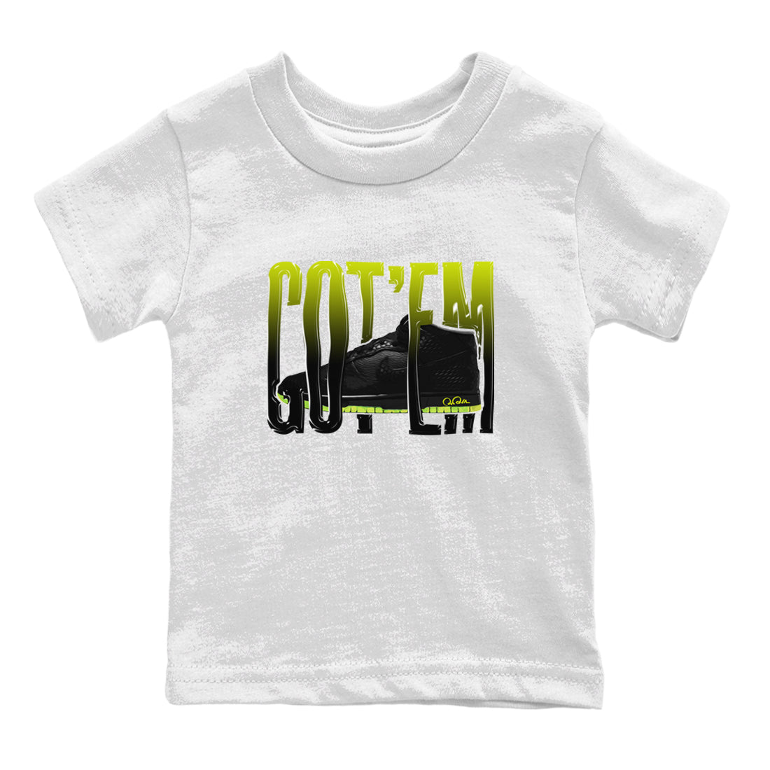 Dunk Halloween shirt to match jordans Wiggling Gotem sneaker tees halloween horror nights Nike Dunk Halloween Drip Gear Zone Baby Toddler White 2 T-Shirt