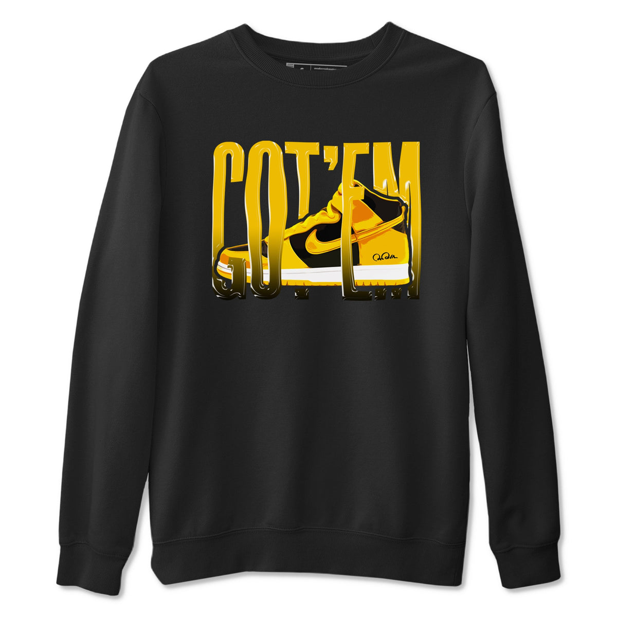 Dunk High Wu Tang shirts to match jordans Wiggling Gotem sneaker match tees Dunk High Wu Tang match shoes to clothes Drip Gear Zone unisex cotton Black 2 shirts