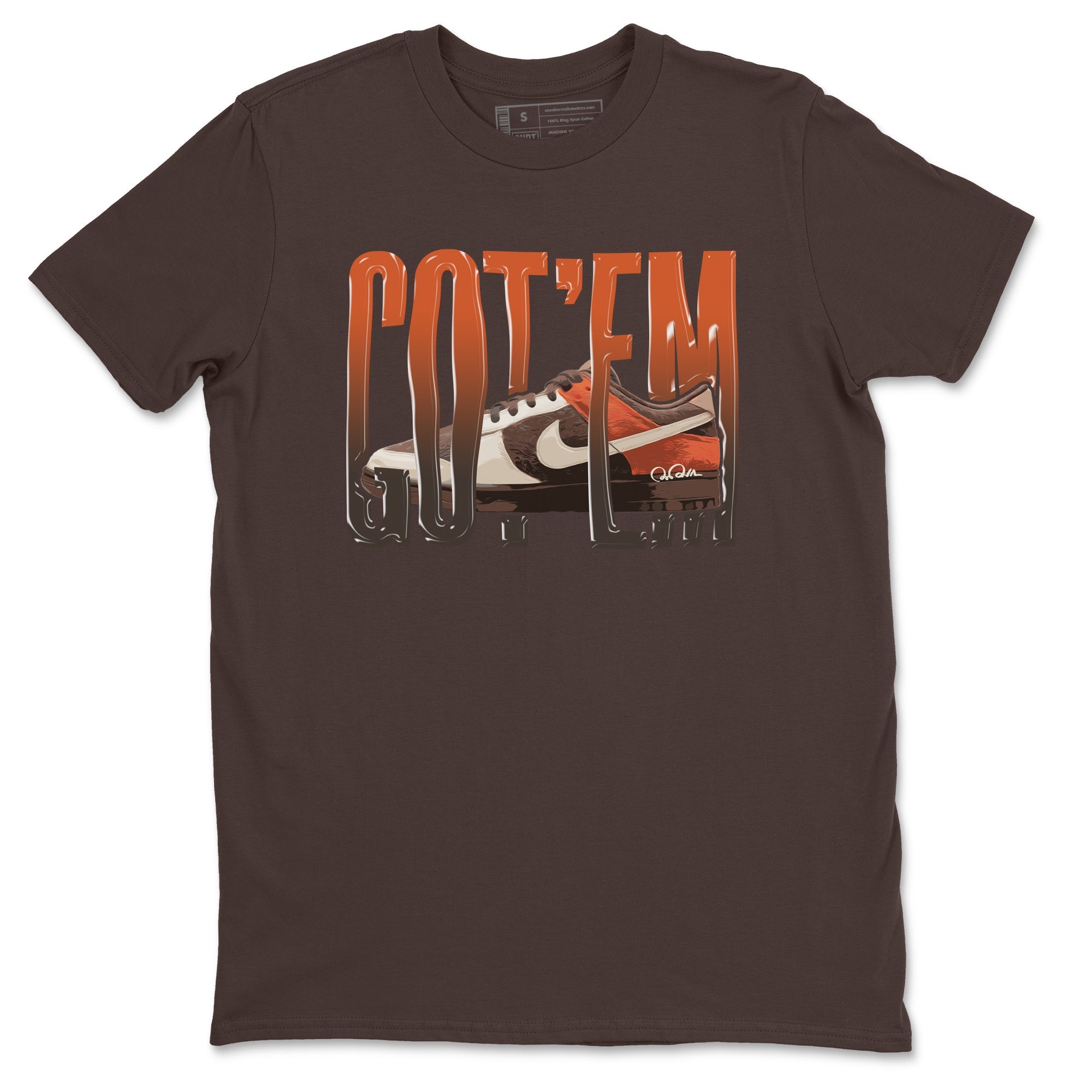Dunk Red Panda shirt to match jordans Wiggling Gotem sneaker tees Nike Dunk Low Red Panda Drip Gear Zone Unisex Dark Chocolate 2 T-Shirt