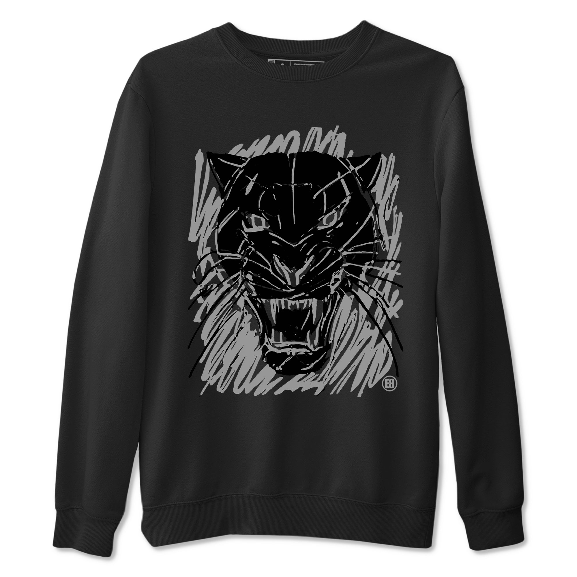 4s Black Cat shirts to match jordans Wild Cat Doodle sneaker match tees Air Jordan 4 Retro Black Cat match shoes to clothes Drip Gear Zone unisex cotton Black 2 shirts