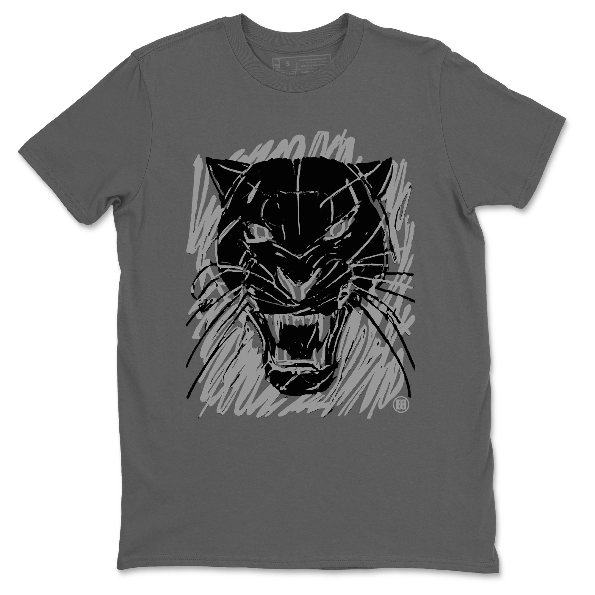 4s Black Cat shirts to match jordans Wild Cat Doodle sneaker match tees Air Jordan 4 Retro Black Cat match shoes to clothes Drip Gear Zone unisex cotton Cool Grey 2 shirts