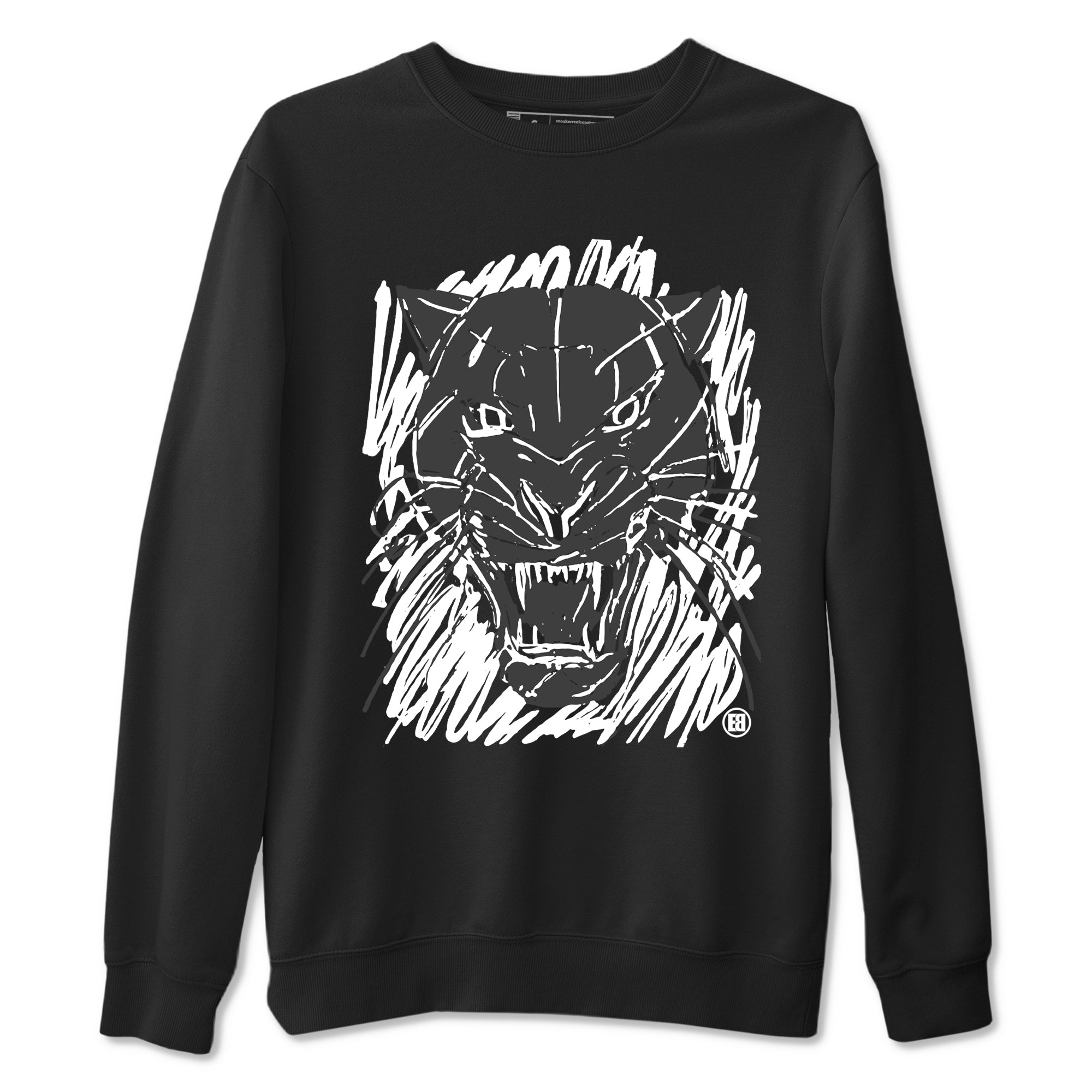 4s Wet Cement shirts to match jordans Wild Cat Doodle sneaker match tees Air Jordan 4 Retro Wet Cement match shoes to clothes Drip Gear Zone unisex cotton Black 2 shirts