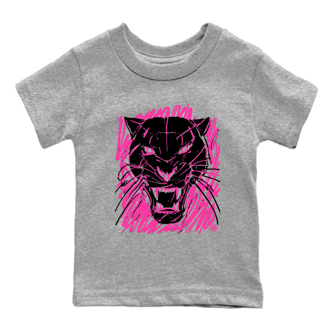 Nike KD 4 Retro Aunt Pearl shirts to match jordans Wild Cat Doodle sneaker match tees Nike KD 4 Aunt Pearl match shoes to clothes Drip Gear Zone Youth Baby Heather Grey 2 tee