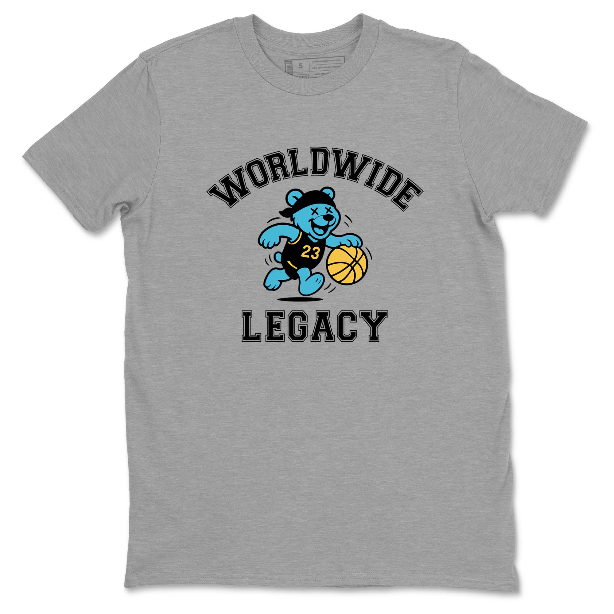 Sneaker Threads  Sneaker Tees To Match Air Jordan 11 Retro Gamma  Worldwide Legacy Graphic Tee Heather Grey 2. Perfect for Jordan releases 2025 colorways.