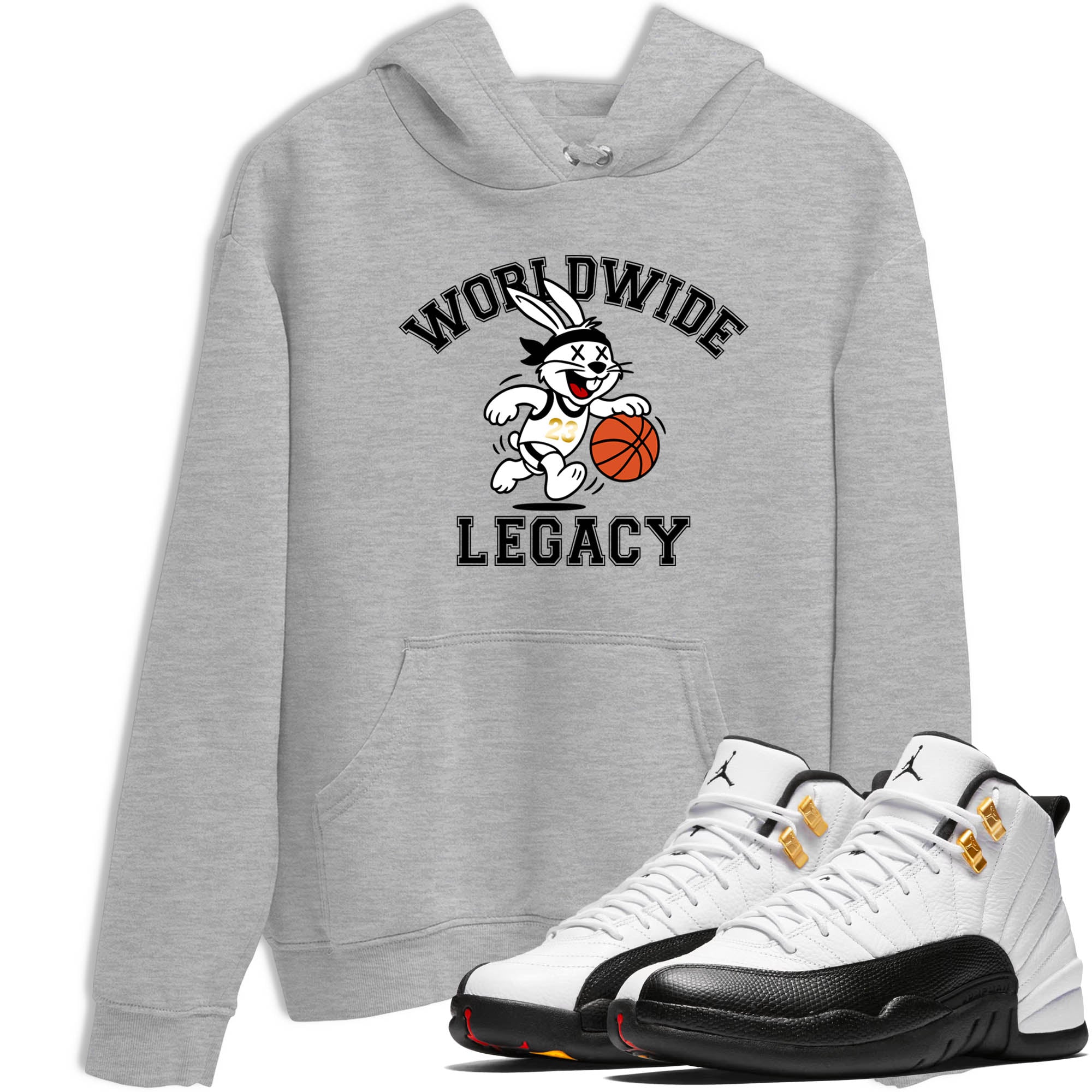 Sneaker Threads  Sneaker Tees To Match Air Jordan 12 Taxi  Worldwide Legacy Graphic Tee Heather Grey 1. Perfect for Jordan releases 2025 colorways.
