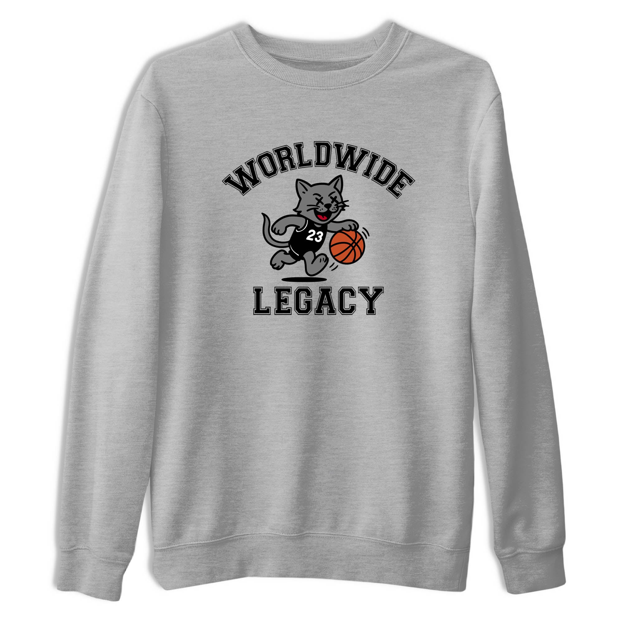Sneaker Threads  Sneaker Tees To Match Air Jordan 4 Black Cat  Worldwide Legacy Graphic Tee Heather Grey 2. Perfect for Jordan releases 2025 colorways.
