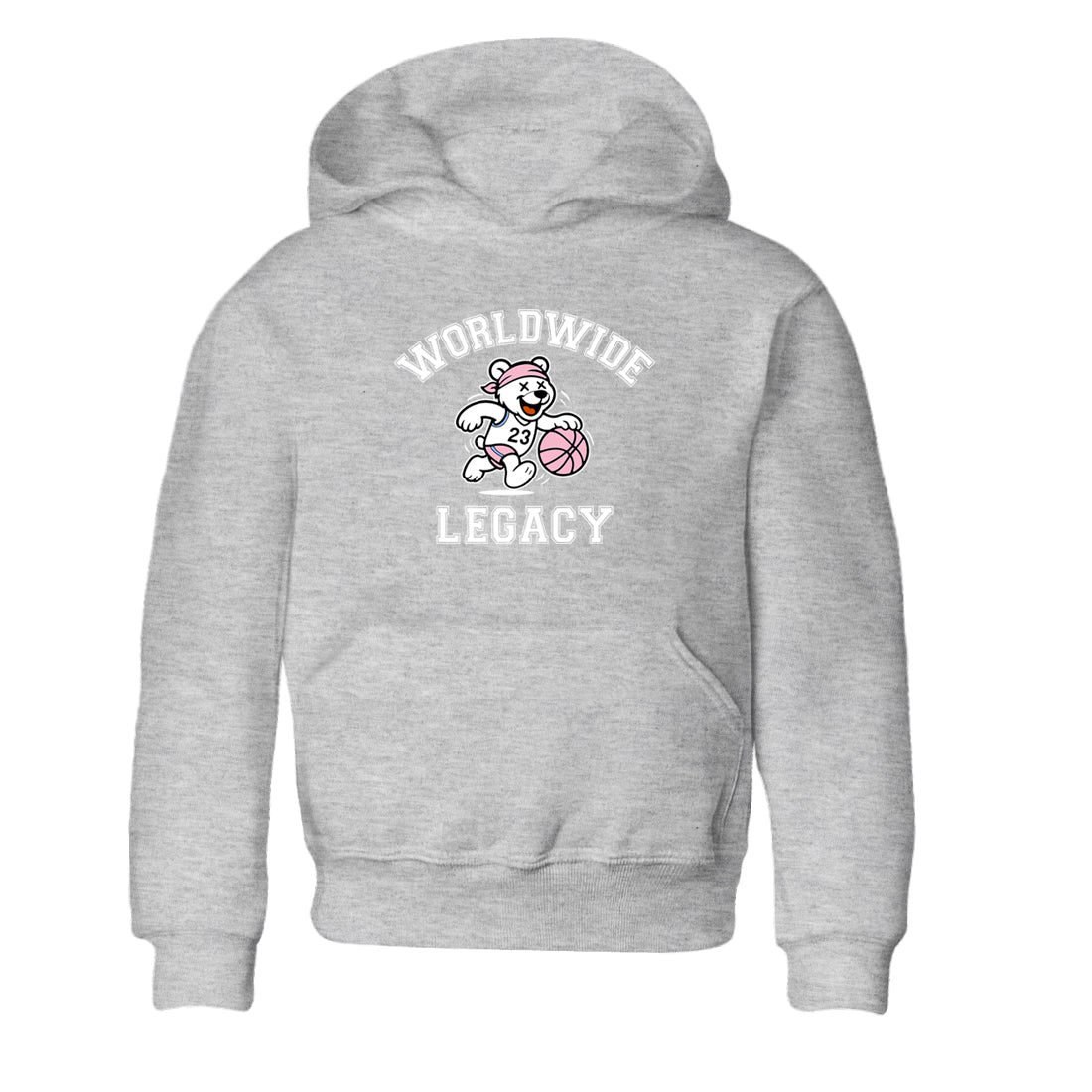 Sneaker Threads  Sneaker Tees To Match Air Jordan 5 Medium Soft Pink  Worldwide Legacy Youth Graphic Tee Heather Grey 2. Perfect for Jordan releases 2025 colorways.