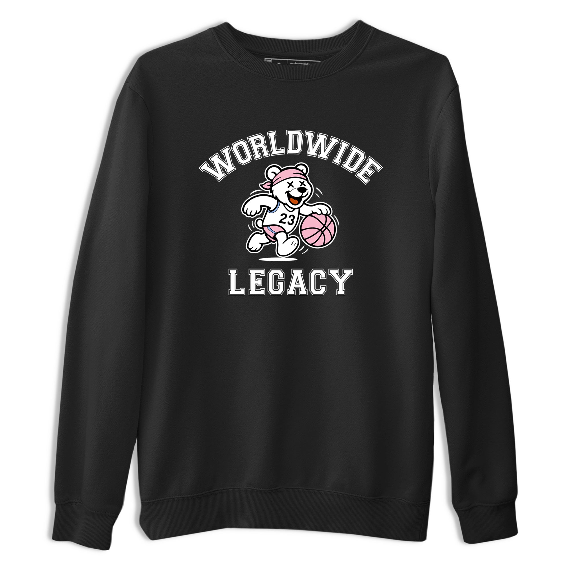 Sneaker Threads  Sneaker Tees To Match Air Jordan 5 Medium Soft Pink  Worldwide Legacy Graphic Tee Black 2. Perfect for Jordan releases 2025 colorways.