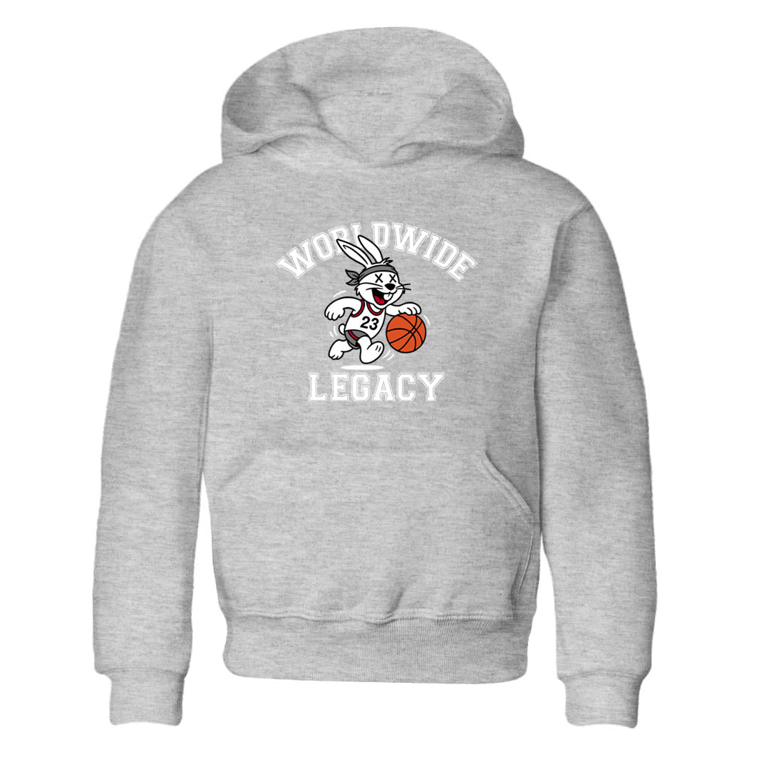 Sneaker Threads  Sneaker Tees To Match Air Jordan 8 Bunny  Worldwide Legacy Youth Graphic Tee Heather Grey 2. Perfect for Jordan releases 2025 colorways.