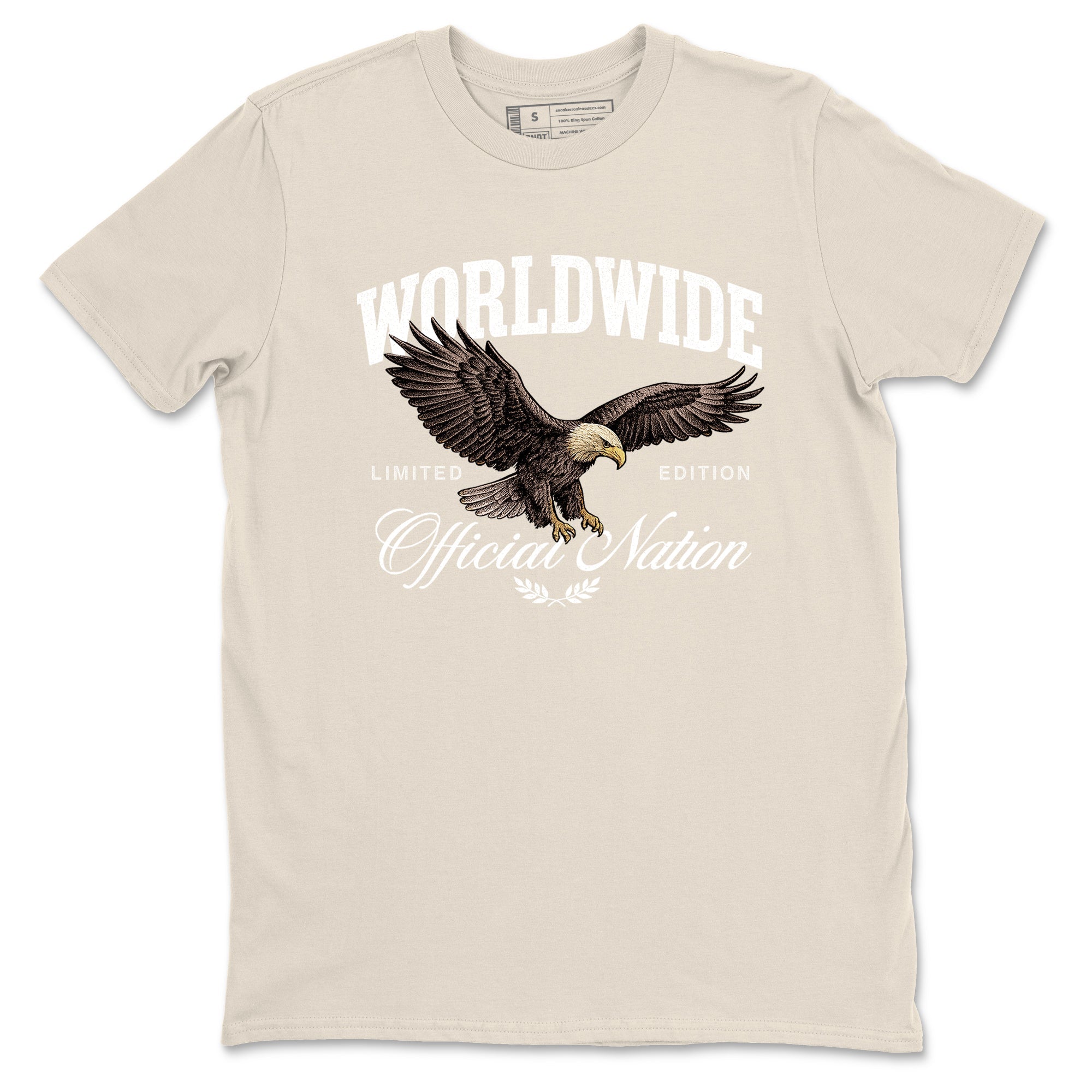 11s Grand Finale Sneaker match tees  Sneaker Tees To Match Jordan 11 Grand Finale Sneakers  Worldwide Official Nation Graphic Tee Natural 2