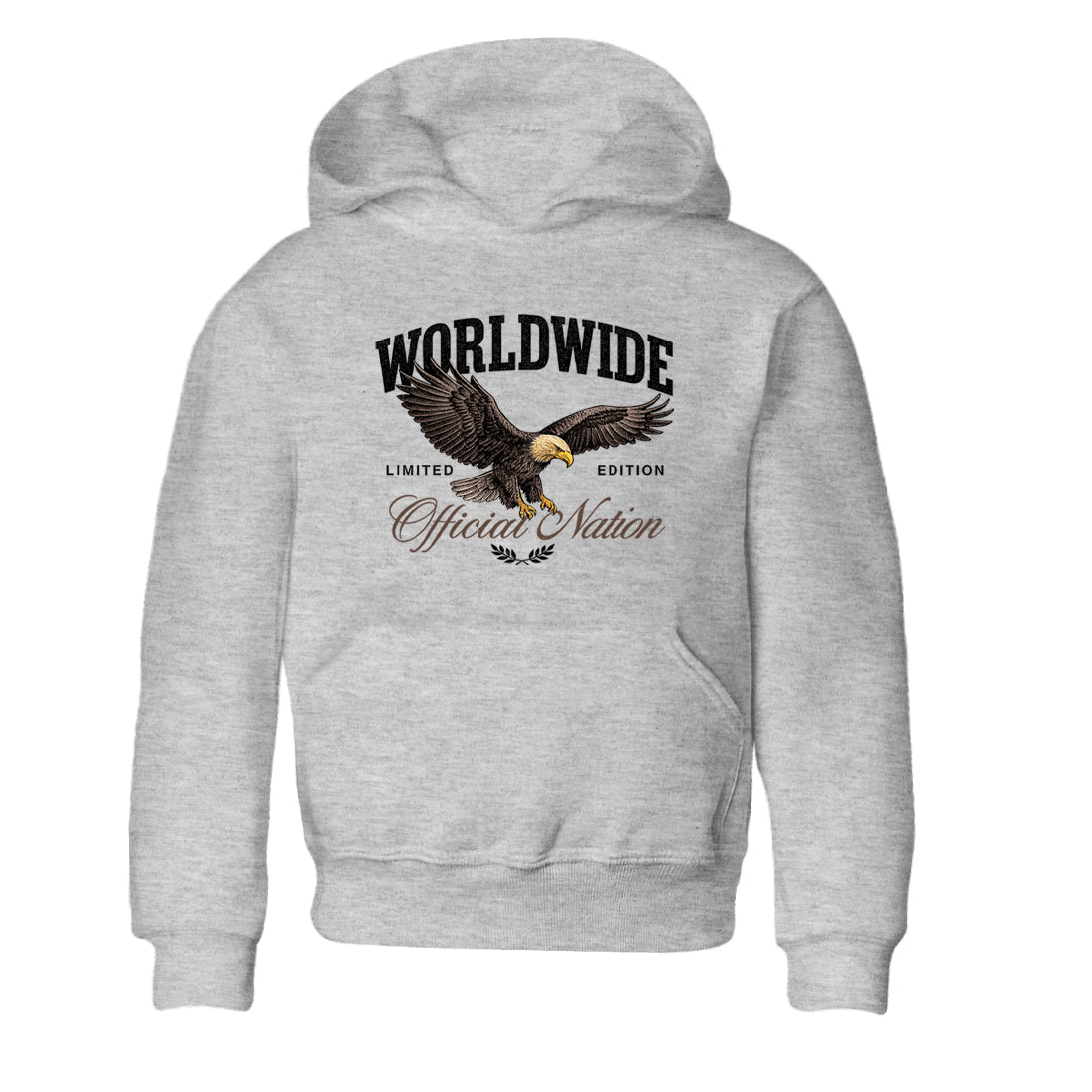 Sneaker match tees  Sneaker Tees To Match Air Jordan 4 Cave Stone Shoes  Worldwide Official Nation Kids T-Shirt Heather Grey 2