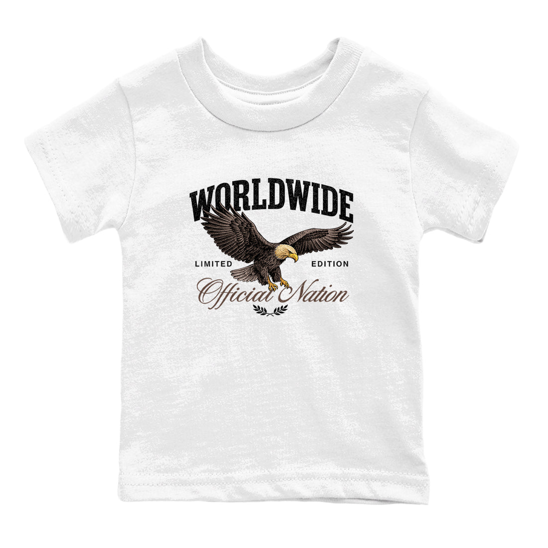 Sneaker match tees  Sneaker Tees To Match Air Jordan 4 Cave Stone Shoes  Worldwide Official Nation Kids T-Shirt White 2