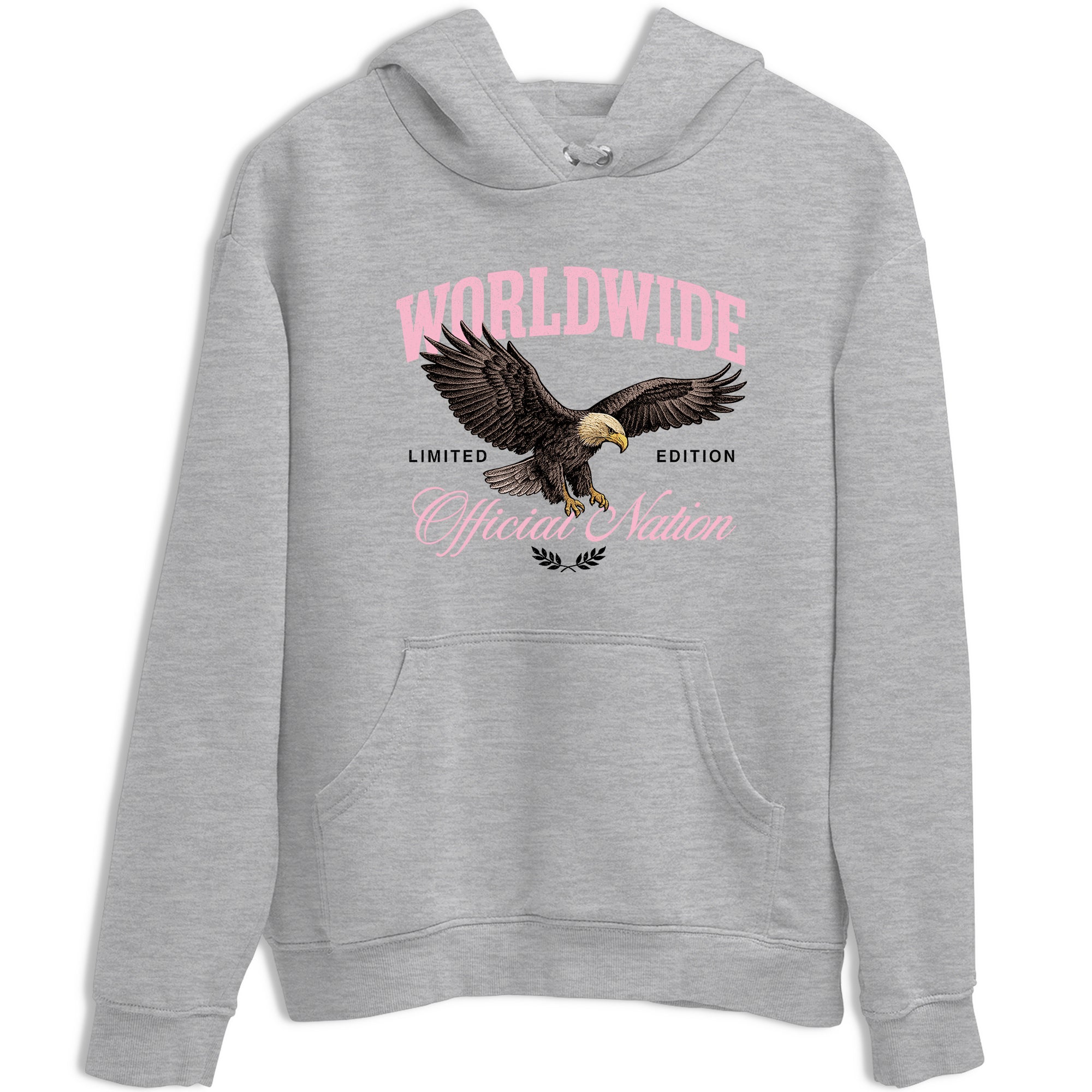 Sneaker Threads Sneaker Tees To Match Air Jordan 5 Medium Soft Pink Shoes Worldwide Official Nation Tee Heather Grey 2