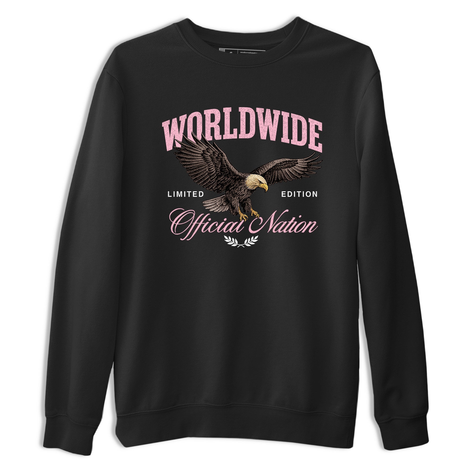 Sneaker Threads Sneaker Tees To Match Air Jordan 5 Medium Soft Pink Shoes Worldwide Official Nation Tee Black 2