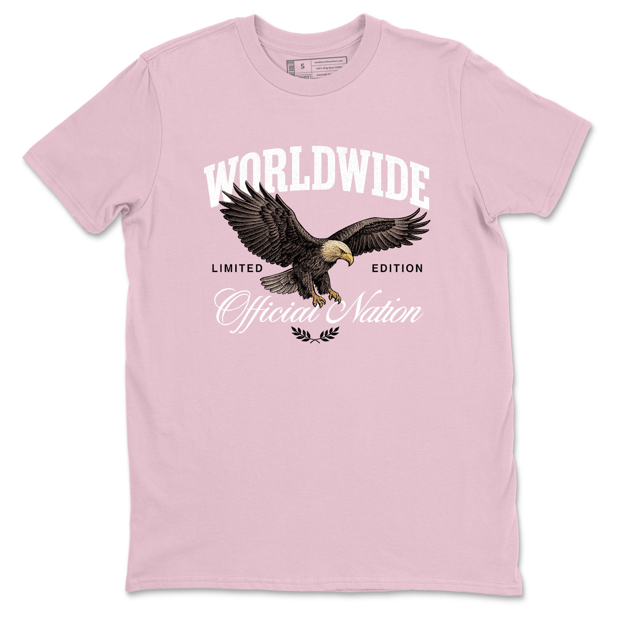 Sneaker Threads Sneaker Tees To Match Air Jordan 5 Medium Soft Pink Shoes Worldwide Official Nation Tee Pink 2