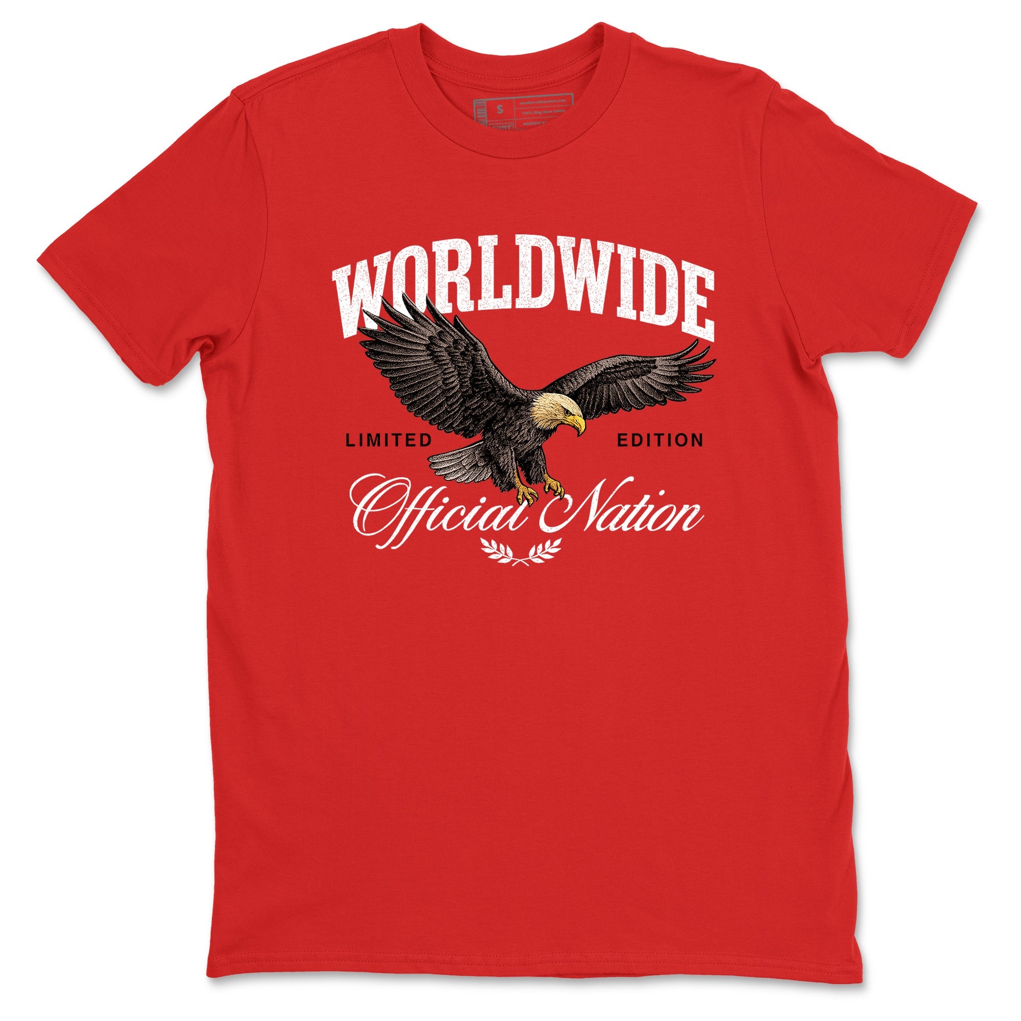 5s Fire Red Sneaker match tees  Sneaker Tees To Match Jordan 5 Retro Fire Red Sneakers  Worldwide Official Nation Graphic Tee Red 2