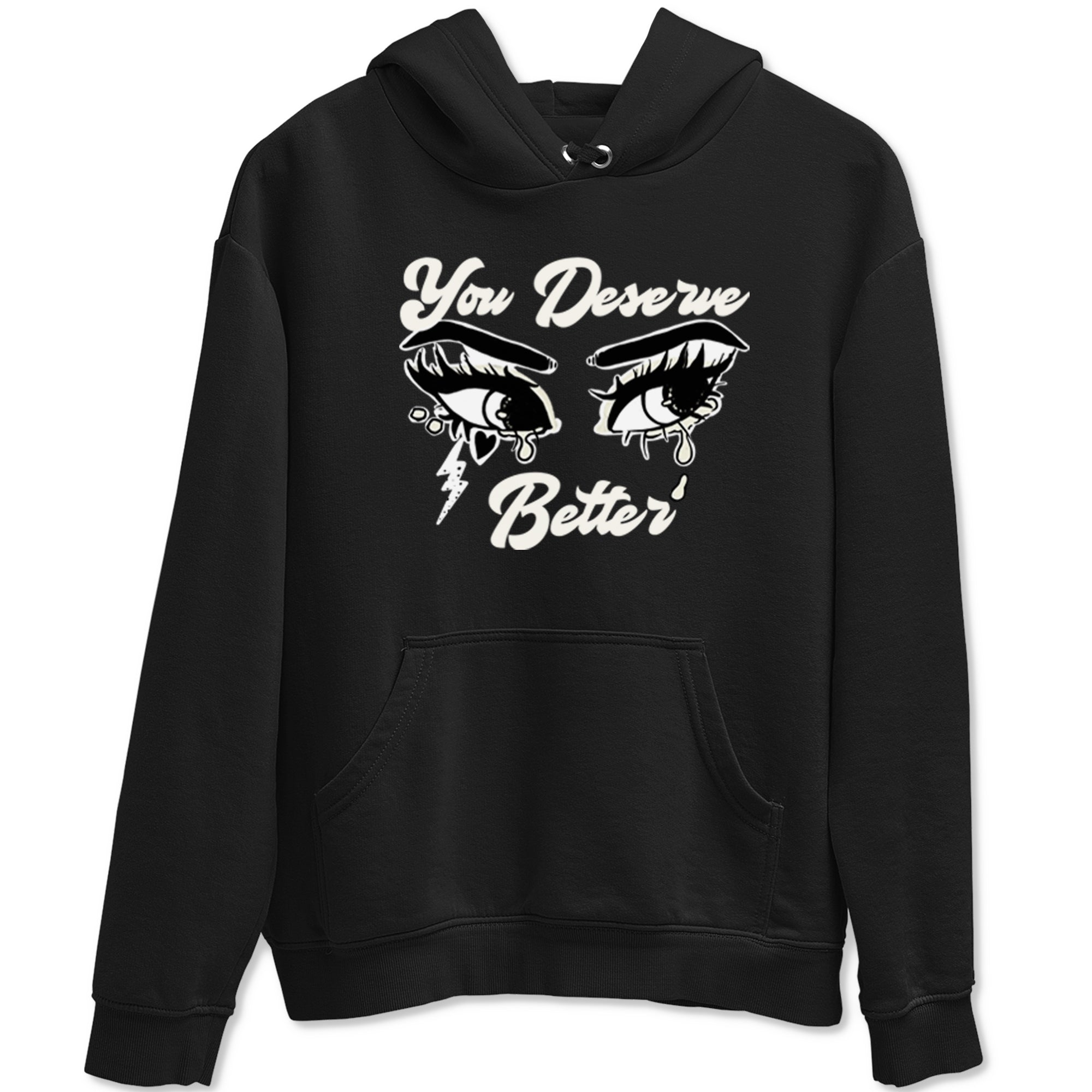 AJ5 Sail shirt to match jordans You Deserve Better sneaker tees Air Jordan 5 Sail Drip Gear Zone unisex cotton Black 2 crew neck shirt