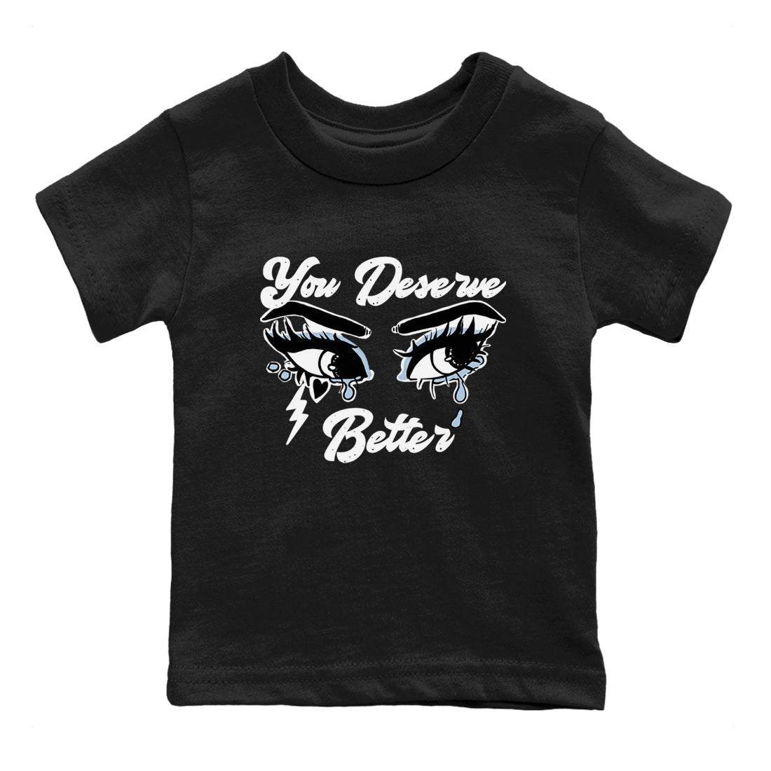 6s White Black shirt to match jordans You Deserve Better sneaker tees Air Jordan 6 White Black Drip Gear Zone baby toddler Black 2 cotton Shirt
