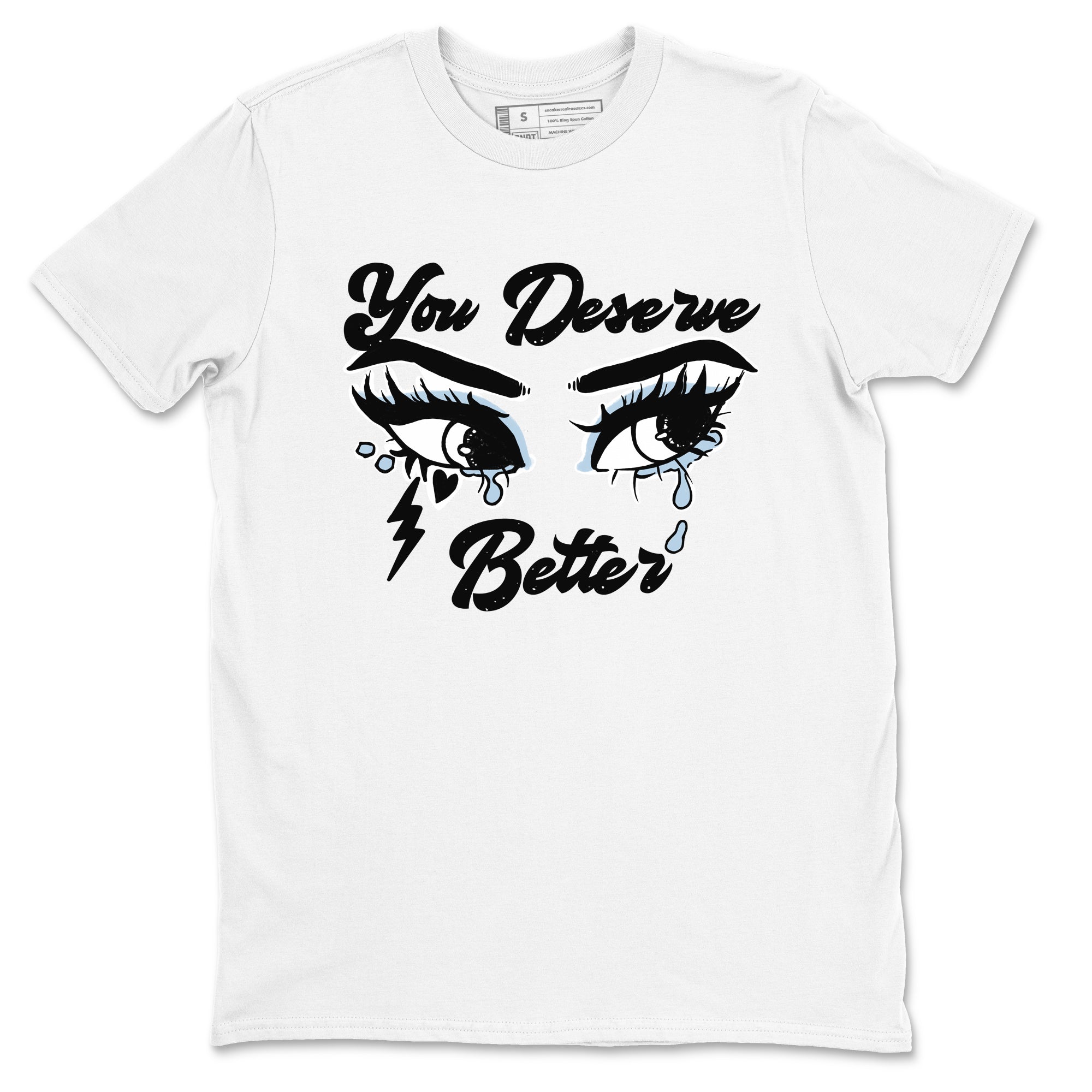 6s Reverse Cookies shirt to match jordans You Deserve Better sneaker tees Air Jordan 6 Reverse Cookies Drip Gear Zone unisex cotton White 2 crew neck shirt