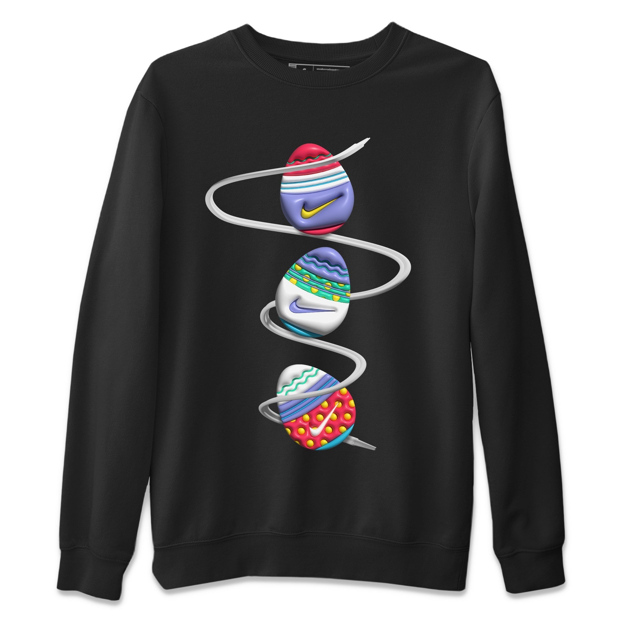Dunk Easter Candy Sneaker Tees Drip Gear Zone 3D Easter Eggs Sneaker Tees Nike Easter Shirt Unisex Shirts Black 2