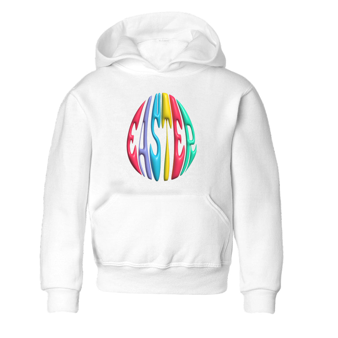 Dunk Easter Candy Sneaker Tees Drip Gear Zone 3D Easter Typo Sneaker Tees Nike Easter Shirt Kids Shirts White 2