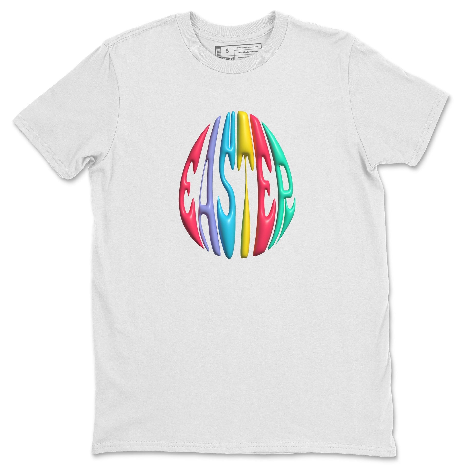 Dunk Easter Candy Sneaker Tees Drip Gear Zone 3D Easter Typo Sneaker Tees Nike Easter Shirt Unisex Shirts White 2