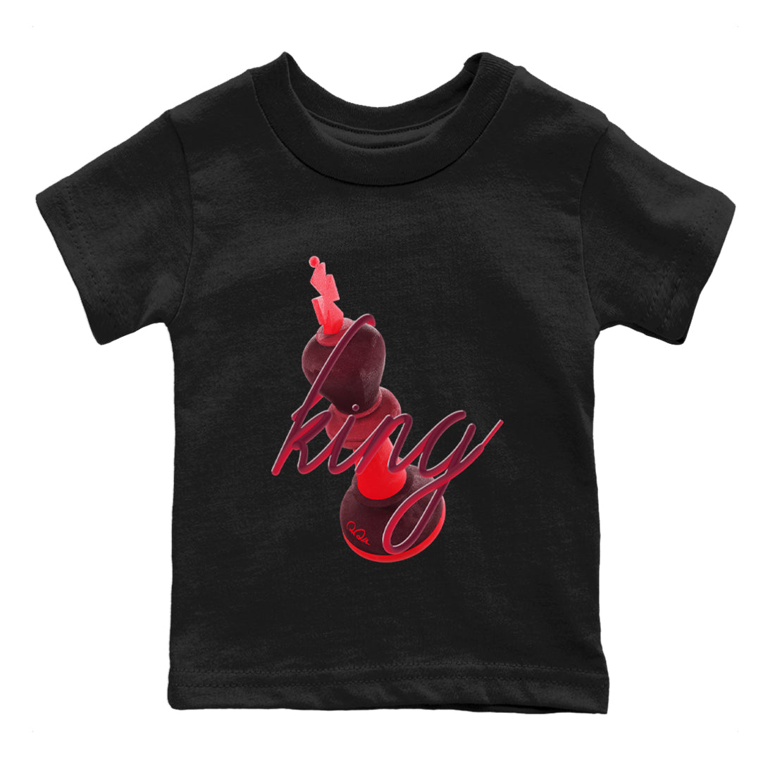 Air Force 1 Layers of Love shirt to match jordans 3D King sneaker tees af1 Layers of Love Drip Gear Zone baby toddler Black 2 cotton Shirt