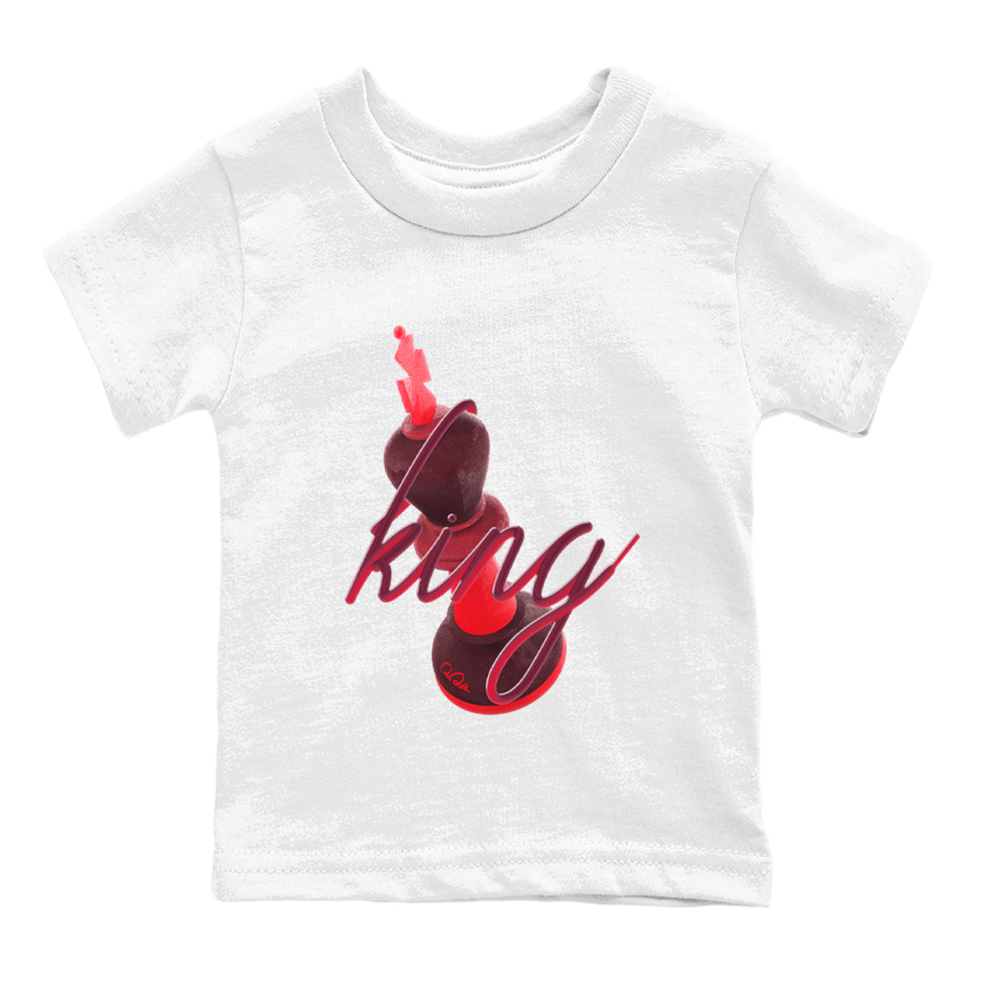 Air Force 1 Layers of Love shirt to match jordans 3D King sneaker tees af1 Layers of Love Drip Gear Zone baby toddler White 2 cotton Shirt