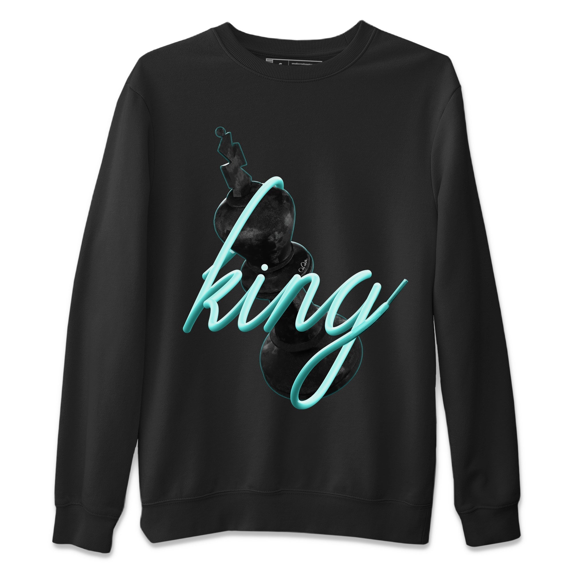 Air Force 1 Tiffany Shirt To Match Jordans 3D King Sneaker Tees Nike Tiffany AF1Drip Gear Zone Sneaker Matching Clothing Unisex Shirts Black 2