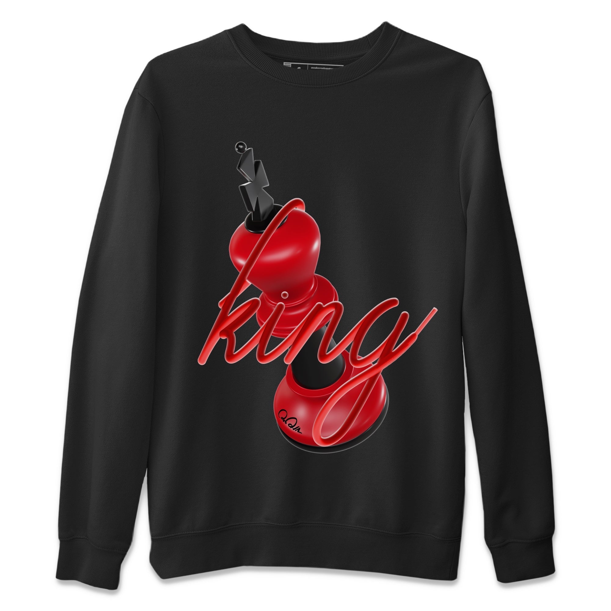 Air Jordan 1 Satin Bred Sneaker Match Tees 3D King Streetwear Sneaker Shirt AJ1 Satin Bred Sneaker Release Tees Unisex Shirts Black 2