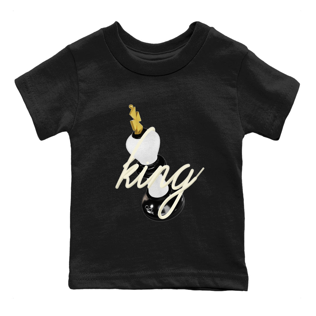 11s Gratitude shirt to match jordans 3D King sneaker tees Air Jordan 11 Gratitude Drip Gear Zone Baby Toddler Black 2 T-Shirt