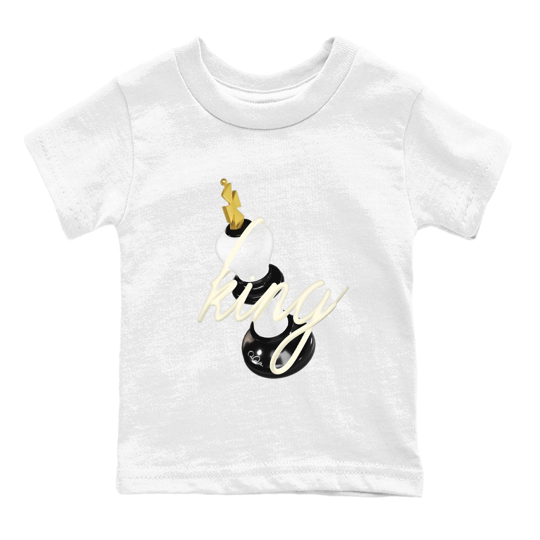 11s Gratitude shirt to match jordans 3D King sneaker tees Air Jordan 11 Gratitude Drip Gear Zone Baby Toddler White 2 T-Shirt